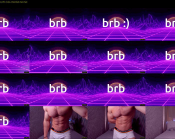 adam_muscle_ — 55 minute Chaturbate male cam show recording, 1080p, Jun 14, 2022