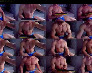 adam_muscle_ — 22 minute Chaturbate male cam show recording, 1080p, Jun 14, 2022