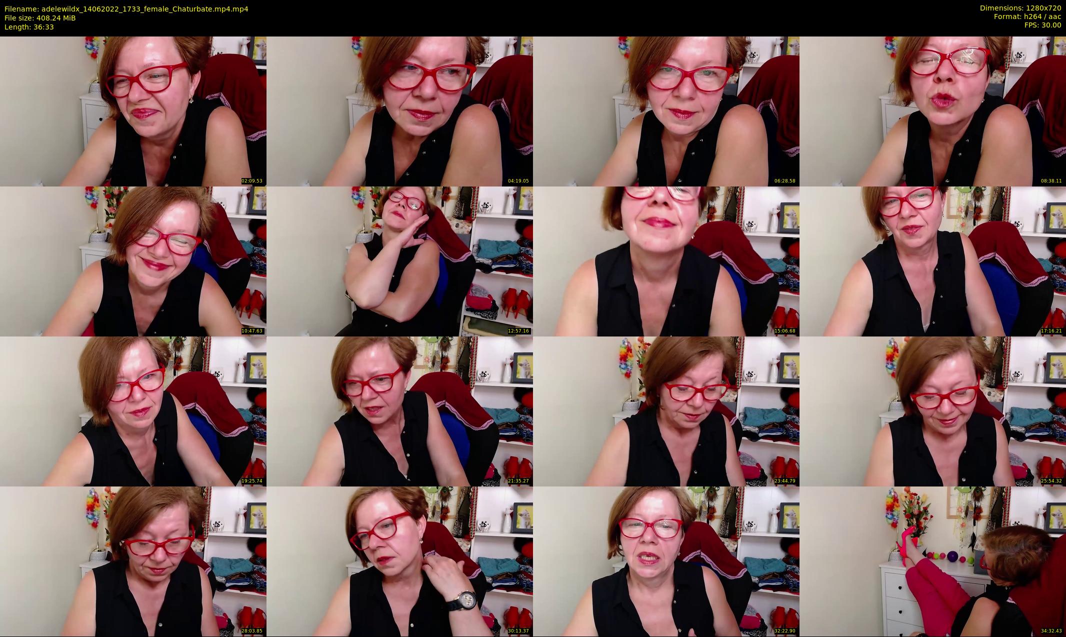 adelewildx — 37 minute Chaturbate female cam show recording, 720p, Jun 14, 2022