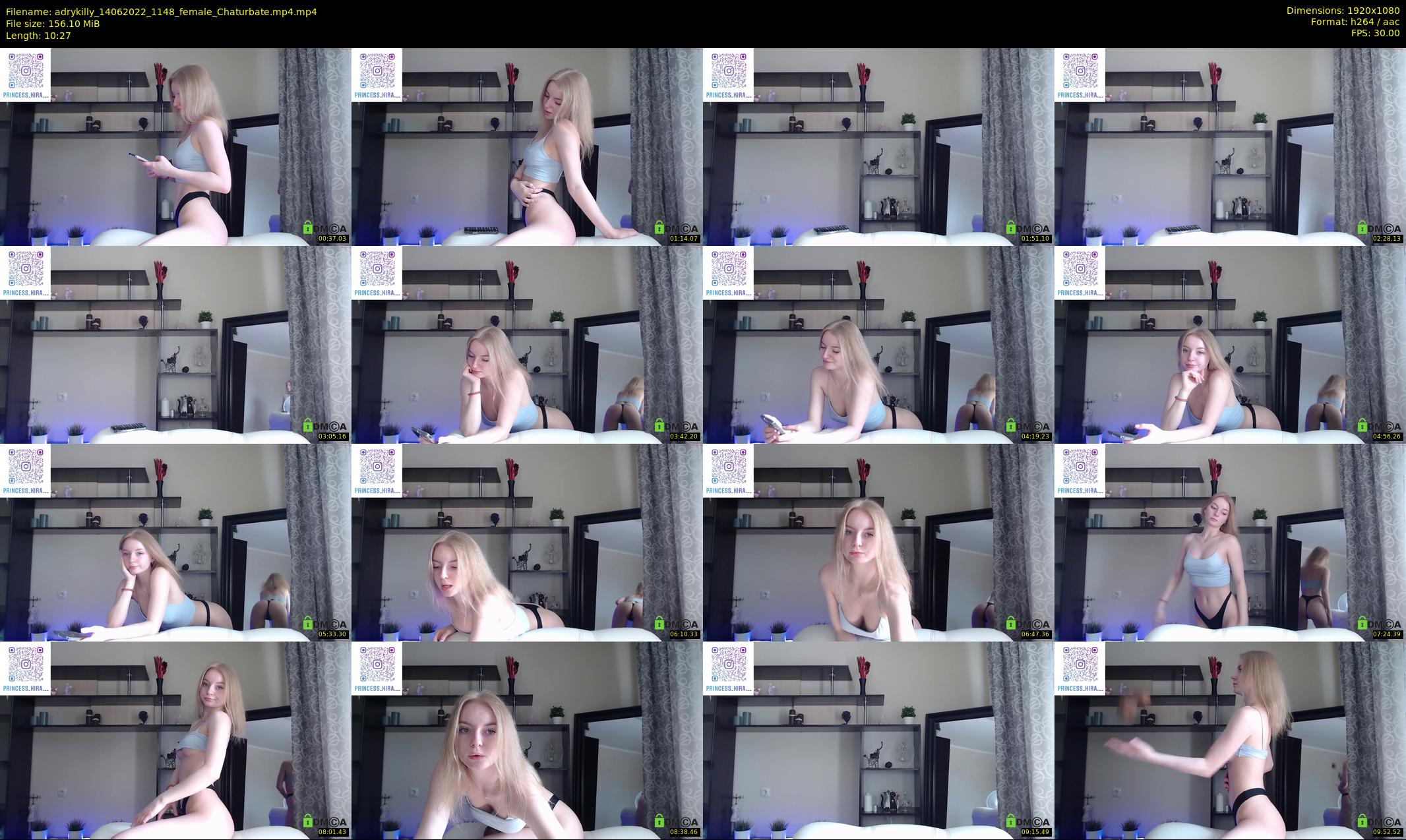 adrykilly — 11 minute Chaturbate female cam show recording, 1080p, Jun 14, 2022