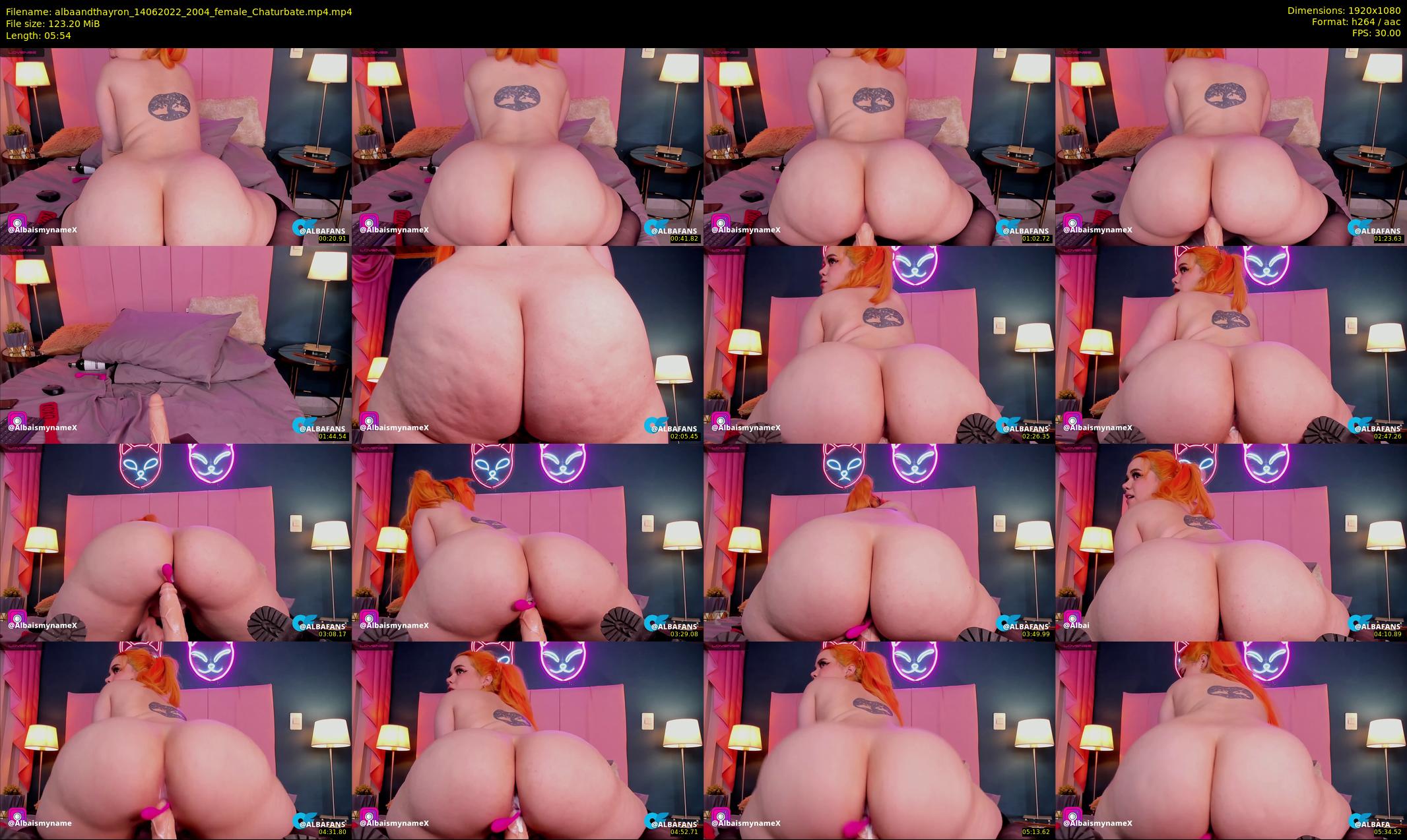 albaandthayron — 6 minute Chaturbate couple cam show recording, 1080p, Jun 14, 2022