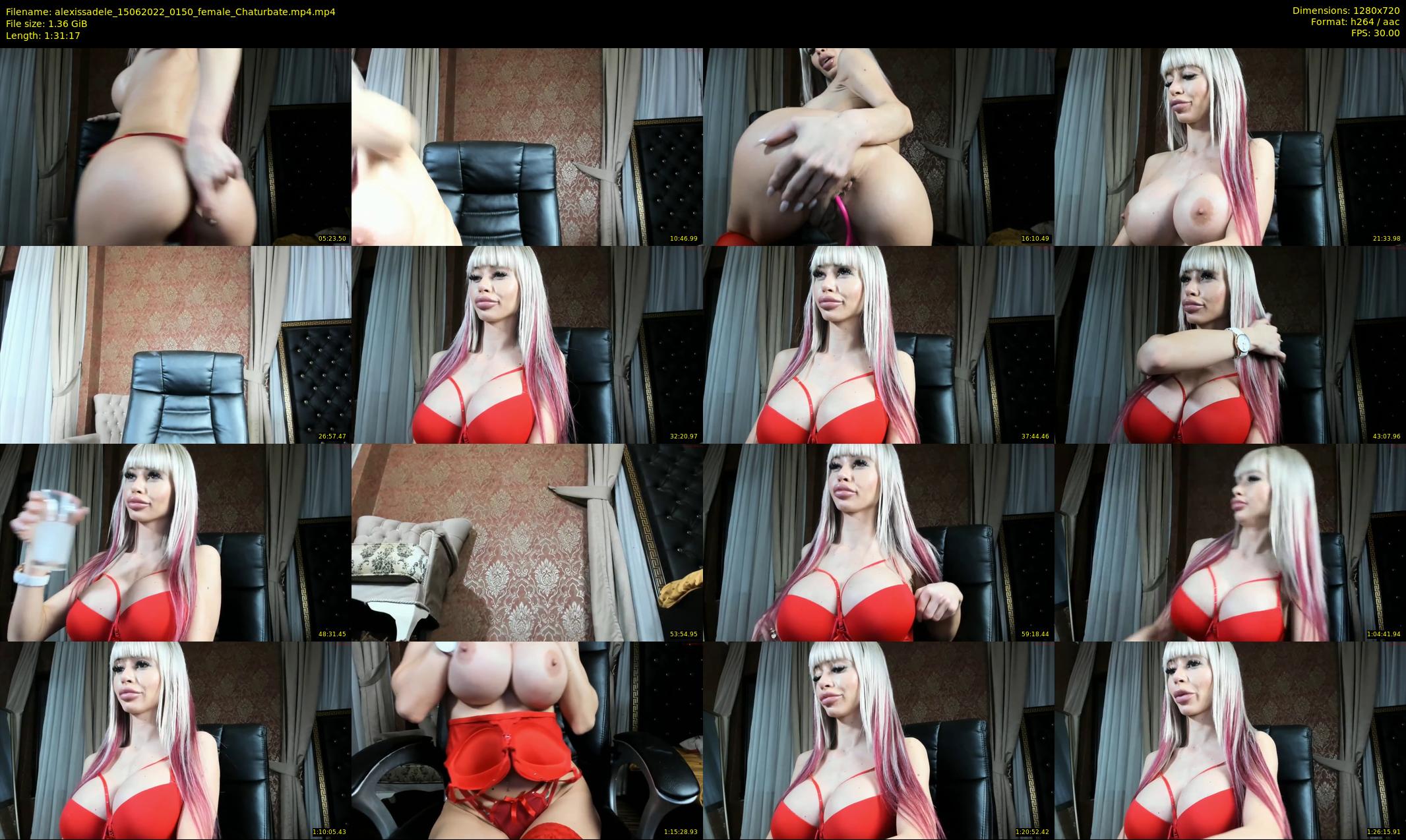 alexissadele — 92 minute Chaturbate female cam show recording, 720p, Jun 15, 2022