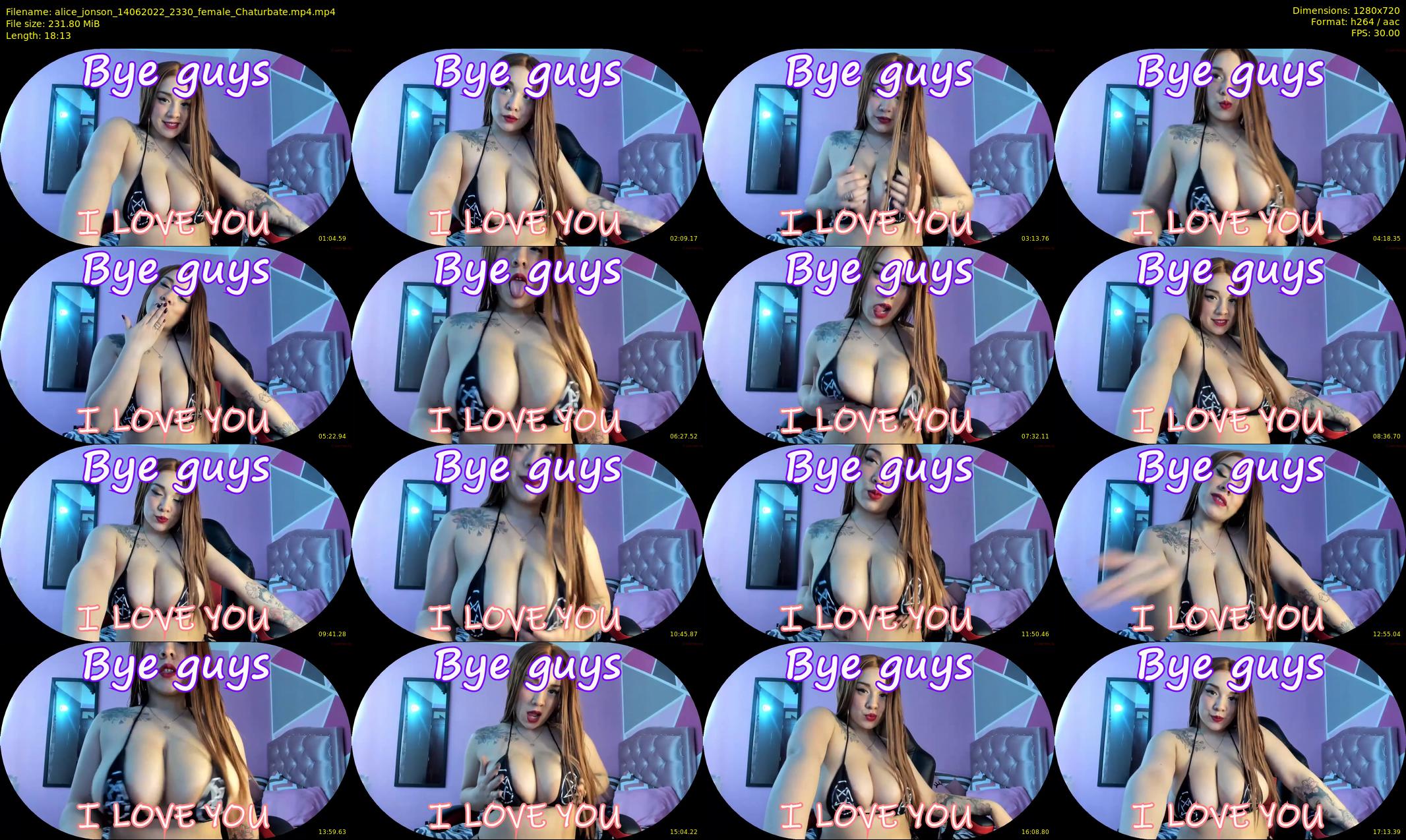 alice_jonson — 19 minute Chaturbate female cam show recording, 720p, Jun 14, 2022