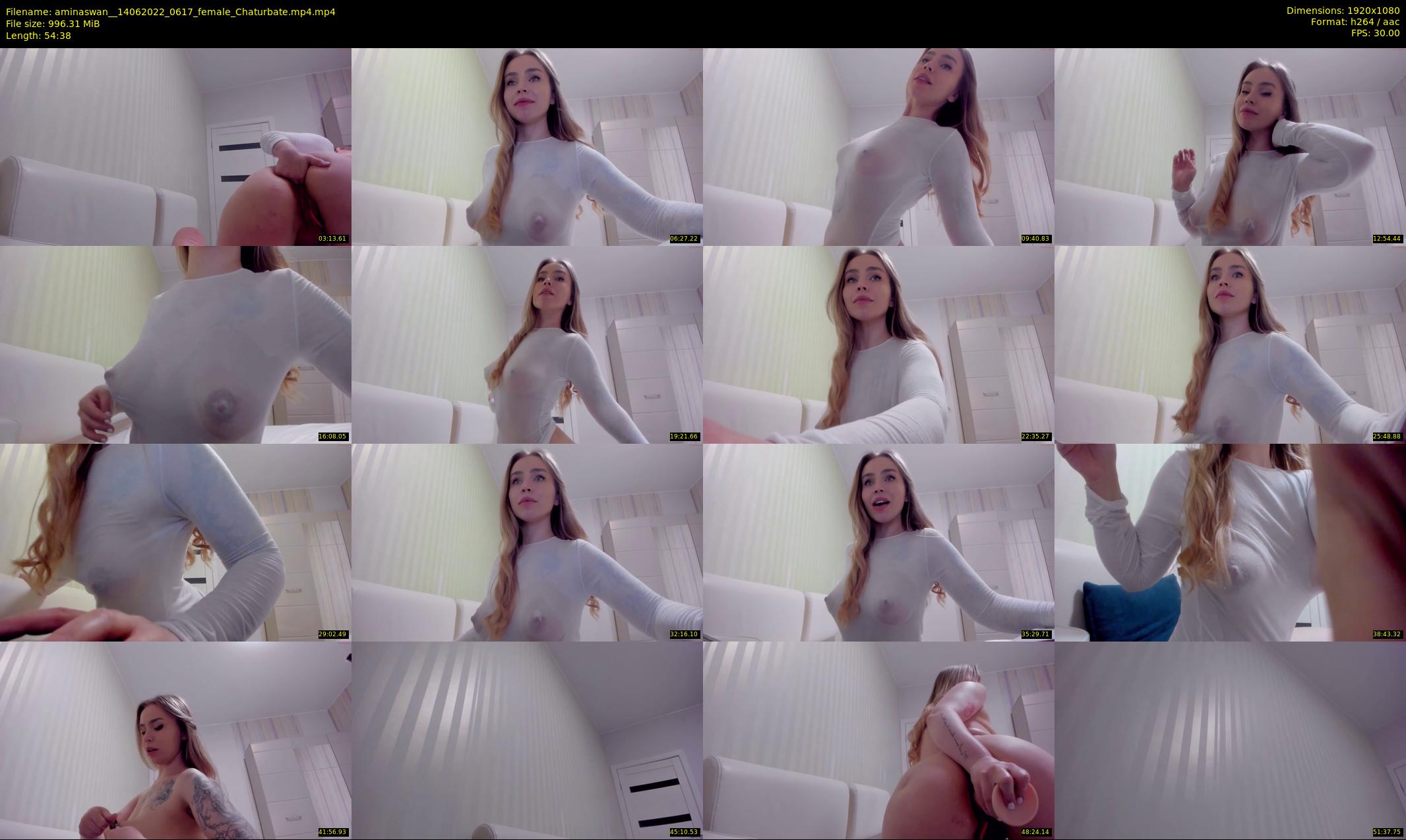 aminaswan_ — 55 minute Chaturbate female cam show recording, 1080p, Jun 14, 2022