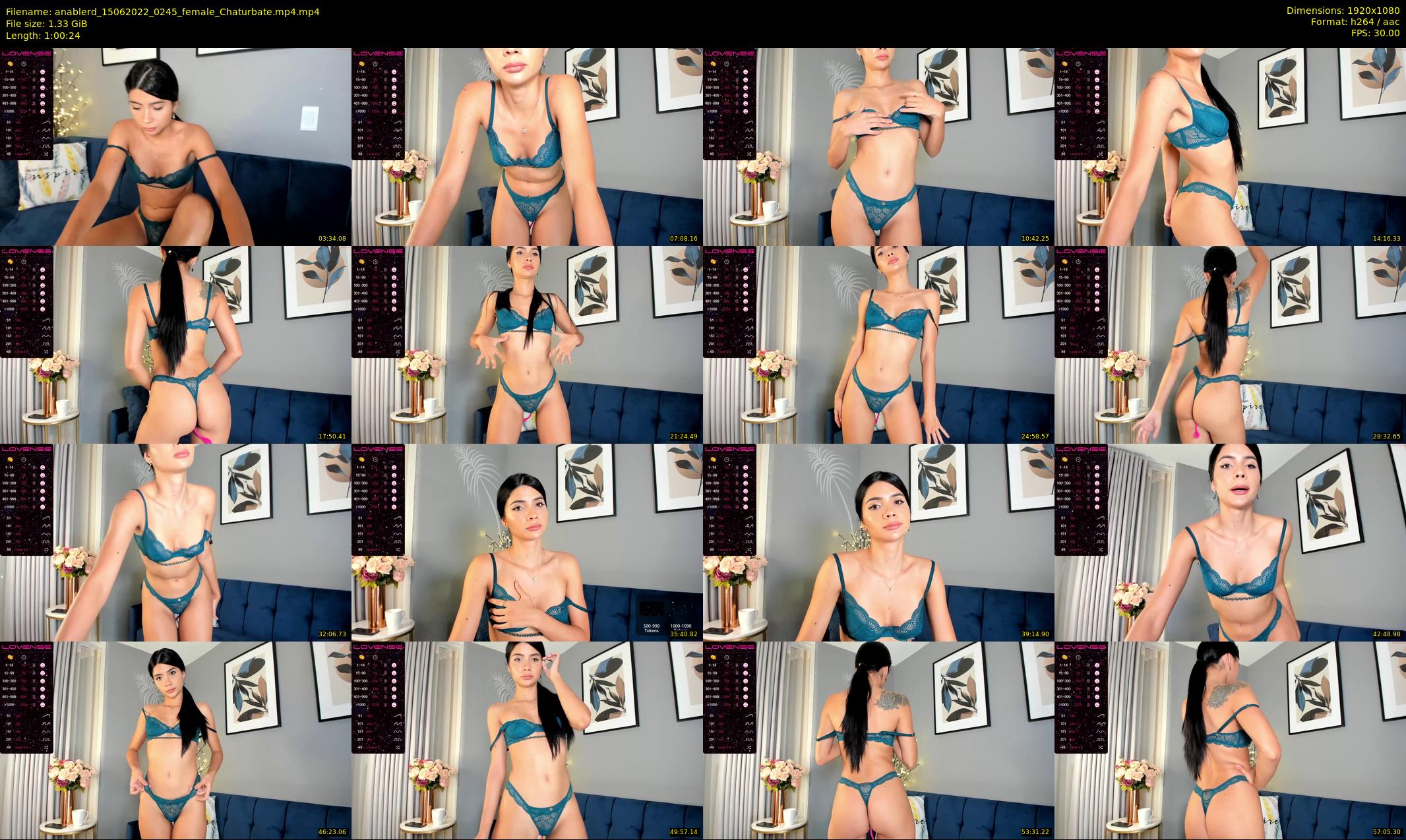 anablerd — 61 minute Chaturbate female cam show recording, 1080p, Jun 15, 2022