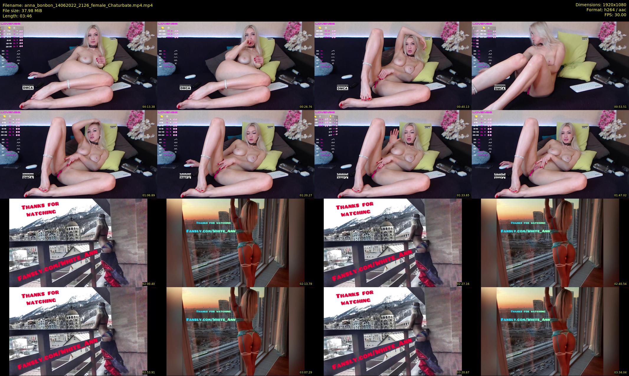 anna_bonbon — 4 minute Chaturbate female cam show recording, 1080p, Jun 14, 2022