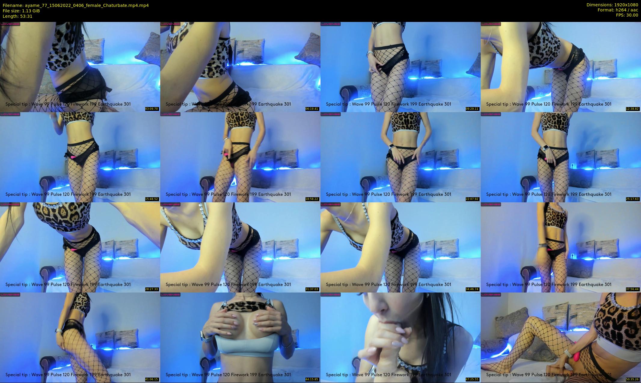 ayame_77 — 54 minute Chaturbate female cam show recording, 1080p, Jun 15, 2022