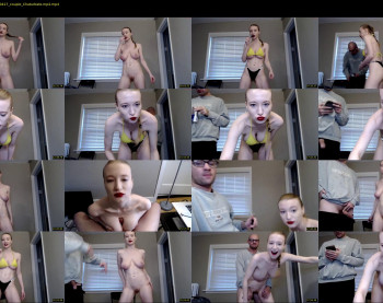 bigtitslav123 — 43 minute Chaturbate couple cam show recording, 720p, Jun 15, 2022