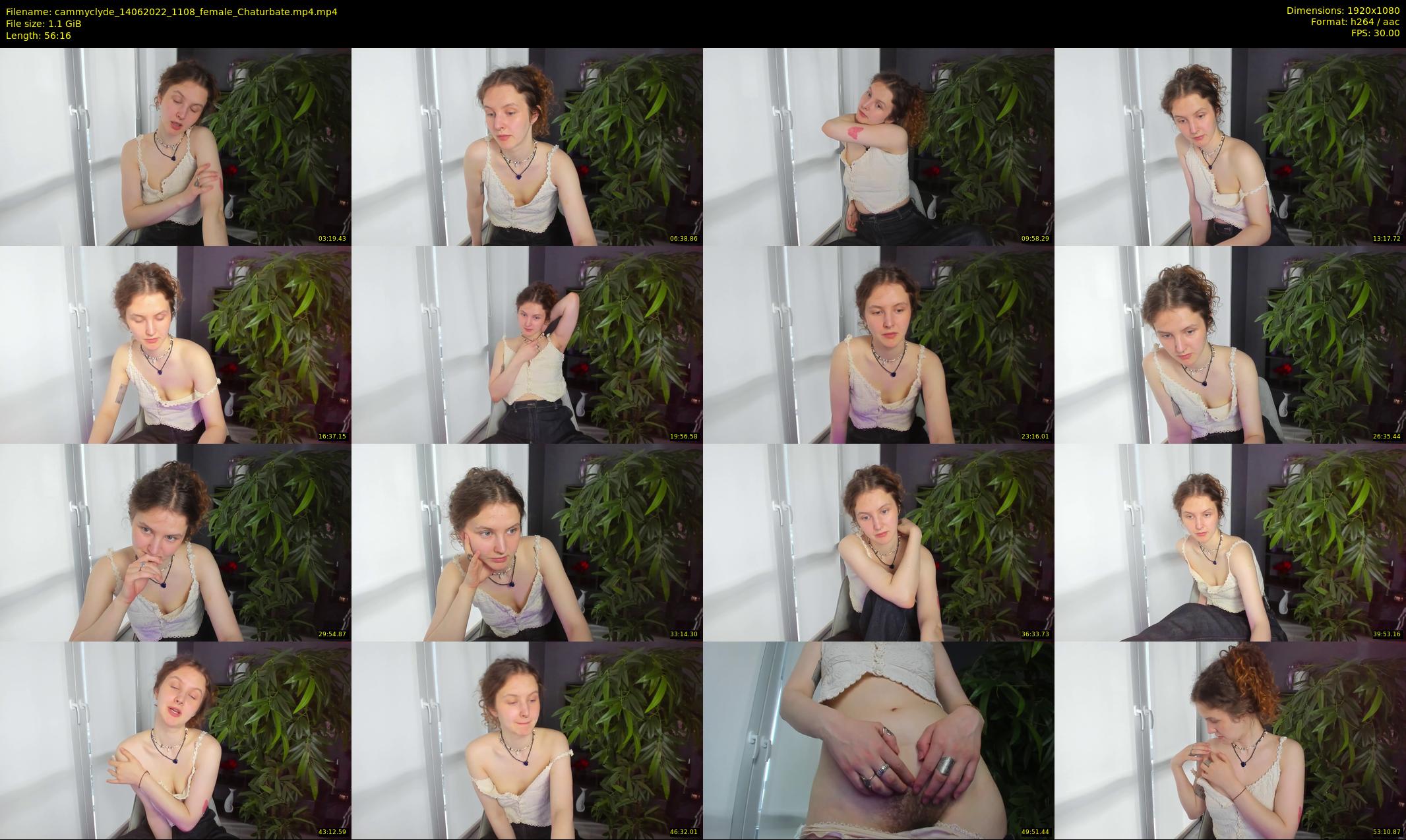 cammyclyde — 57 minute Chaturbate female cam show recording, 1080p, Jun 14, 2022