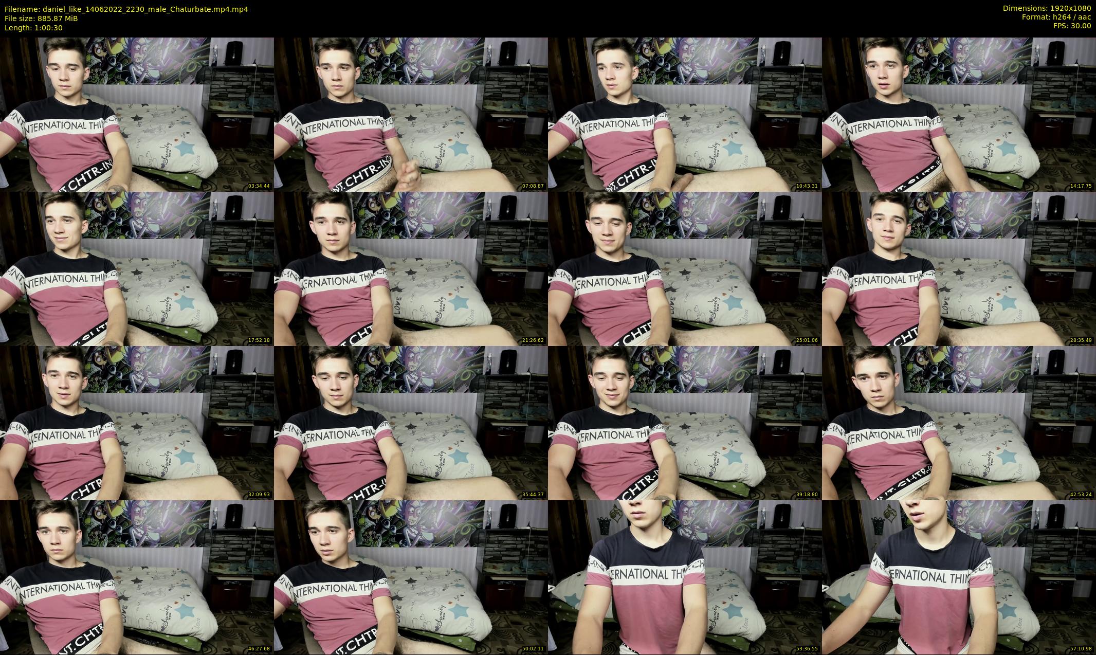 daniel_like — 61 minute Chaturbate male cam show recording, 1080p, Jun 14, 2022