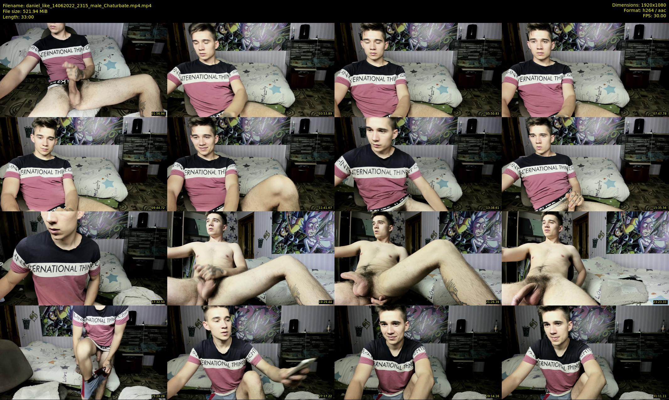 daniel_like — 33 minute Chaturbate male cam show recording, 1080p, Jun 14, 2022