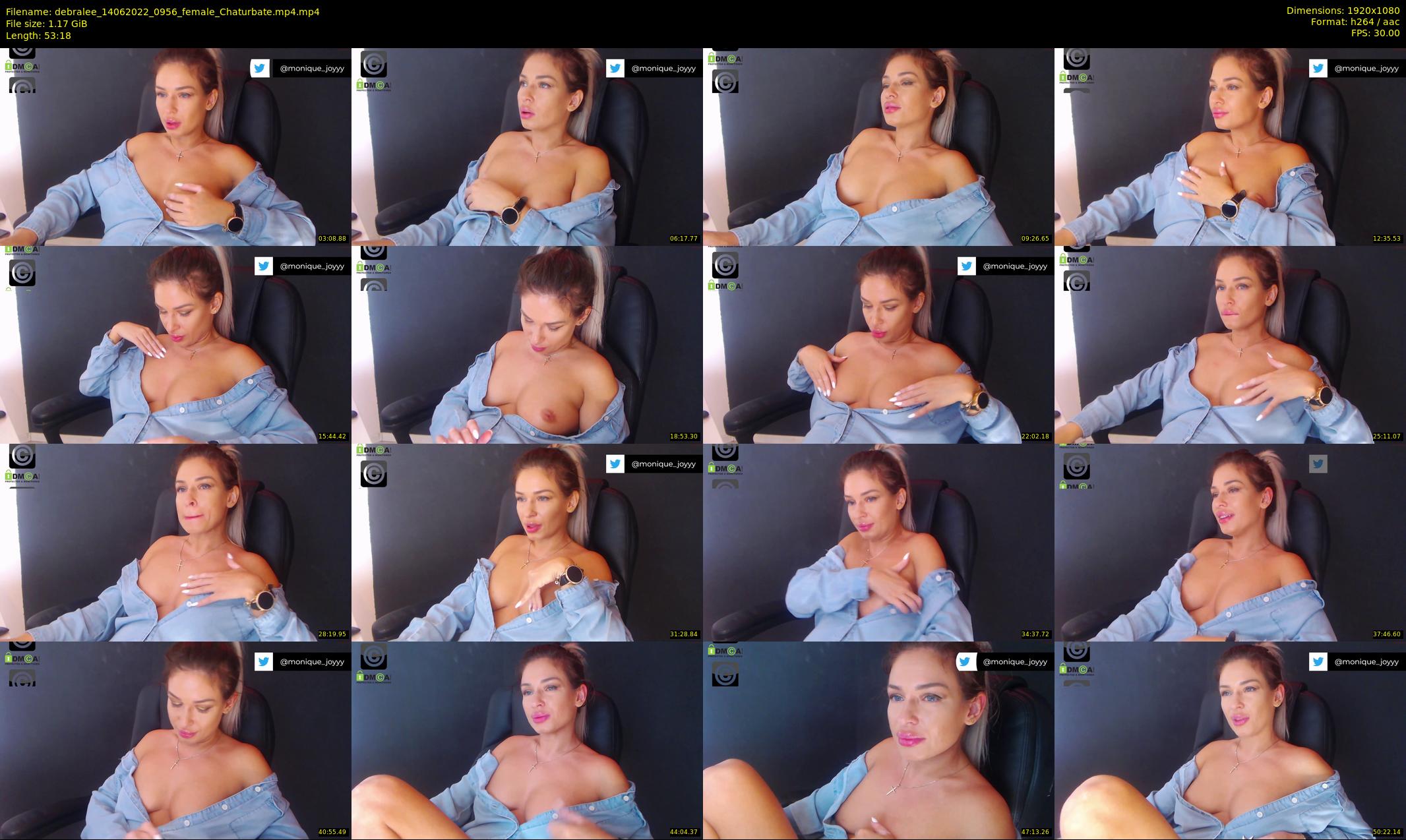 debralee — 54 minute Chaturbate female cam show recording, 1080p, Jun 14, 2022