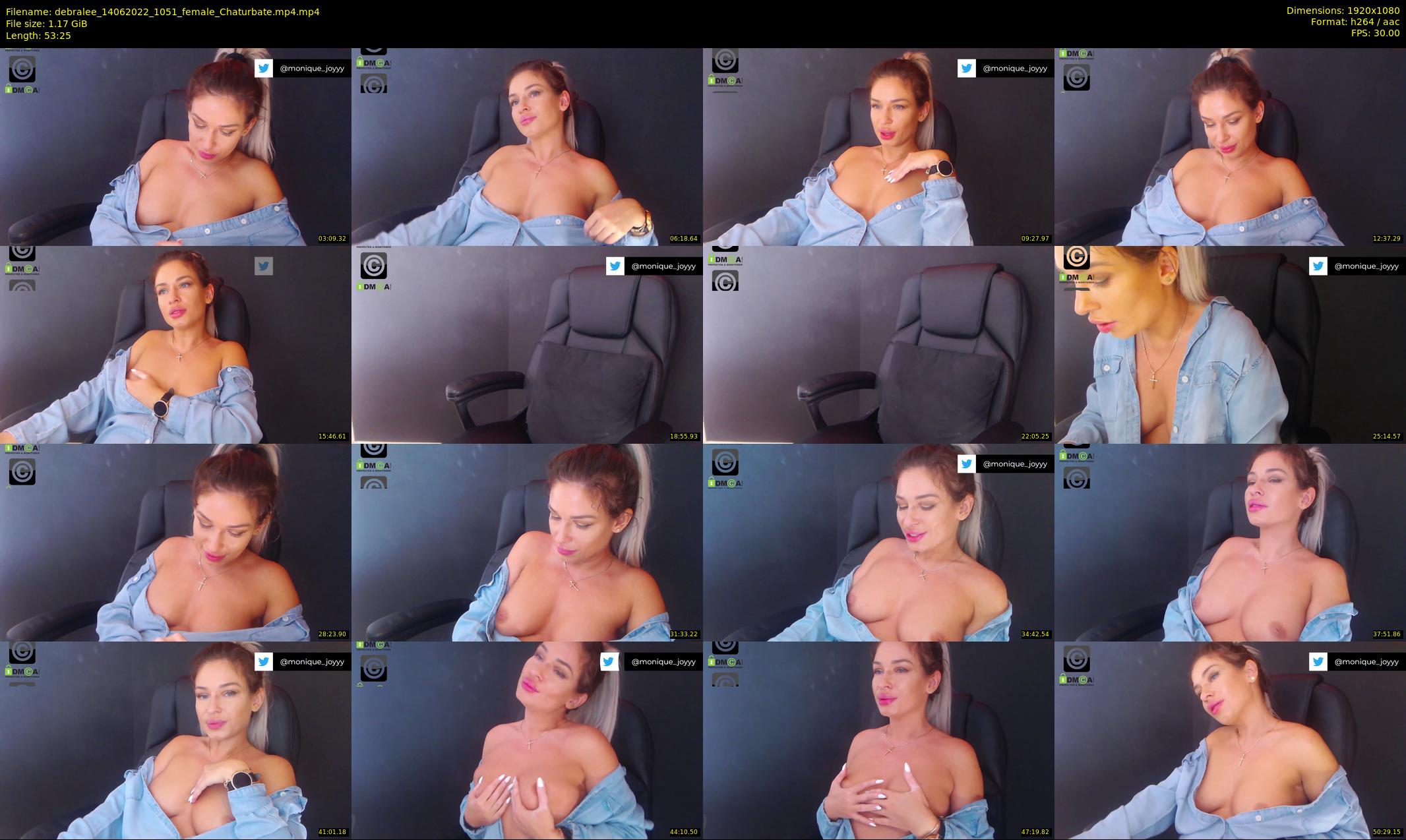 debralee — 54 minute Chaturbate female cam show recording, 1080p, Jun 14, 2022