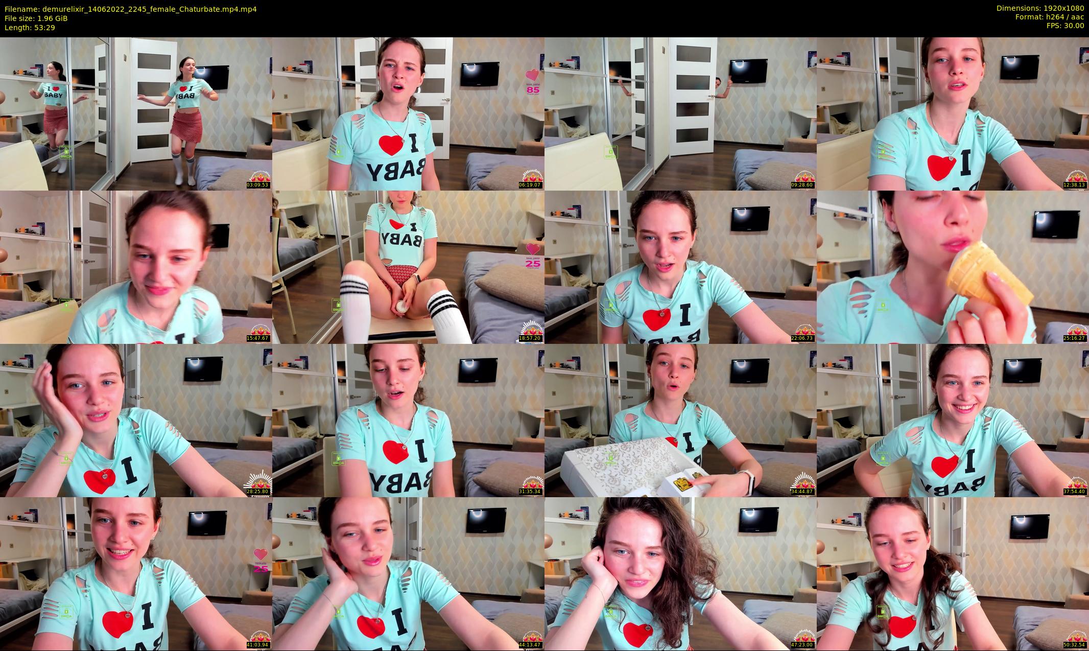 demurelixir — 54 minute Chaturbate female cam show recording, 1080p, Jun 14, 2022