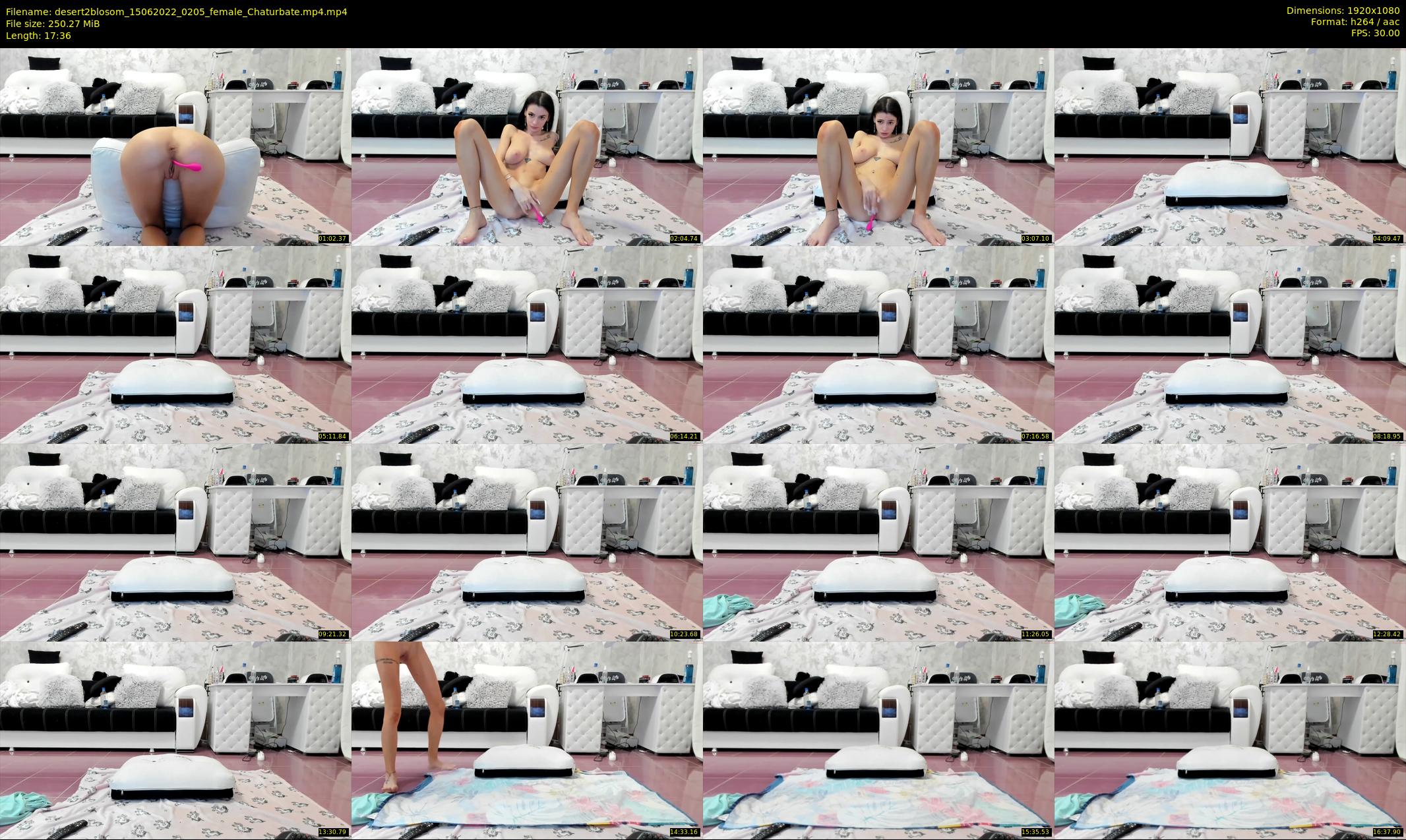 desert2blosom — 18 minute Chaturbate female cam show recording, 1080p, Jun 15, 2022
