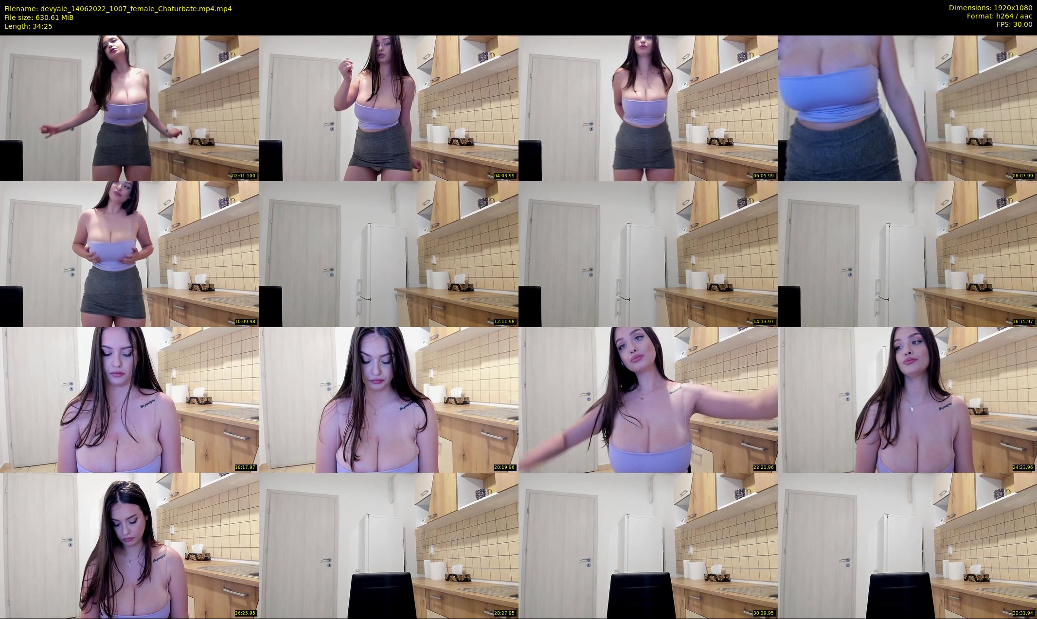 devyale — 35 minute Chaturbate female cam show recording, 1080p, Jun 14, 2022
