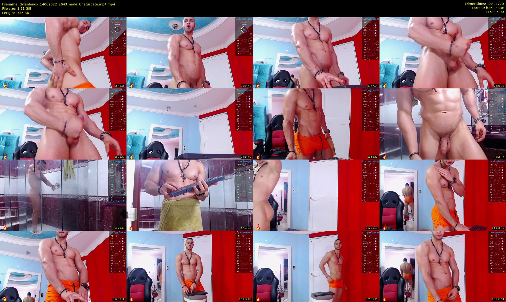 dylanlenox — 97 minute Chaturbate male cam show recording, 720p, Jun 14, 2022