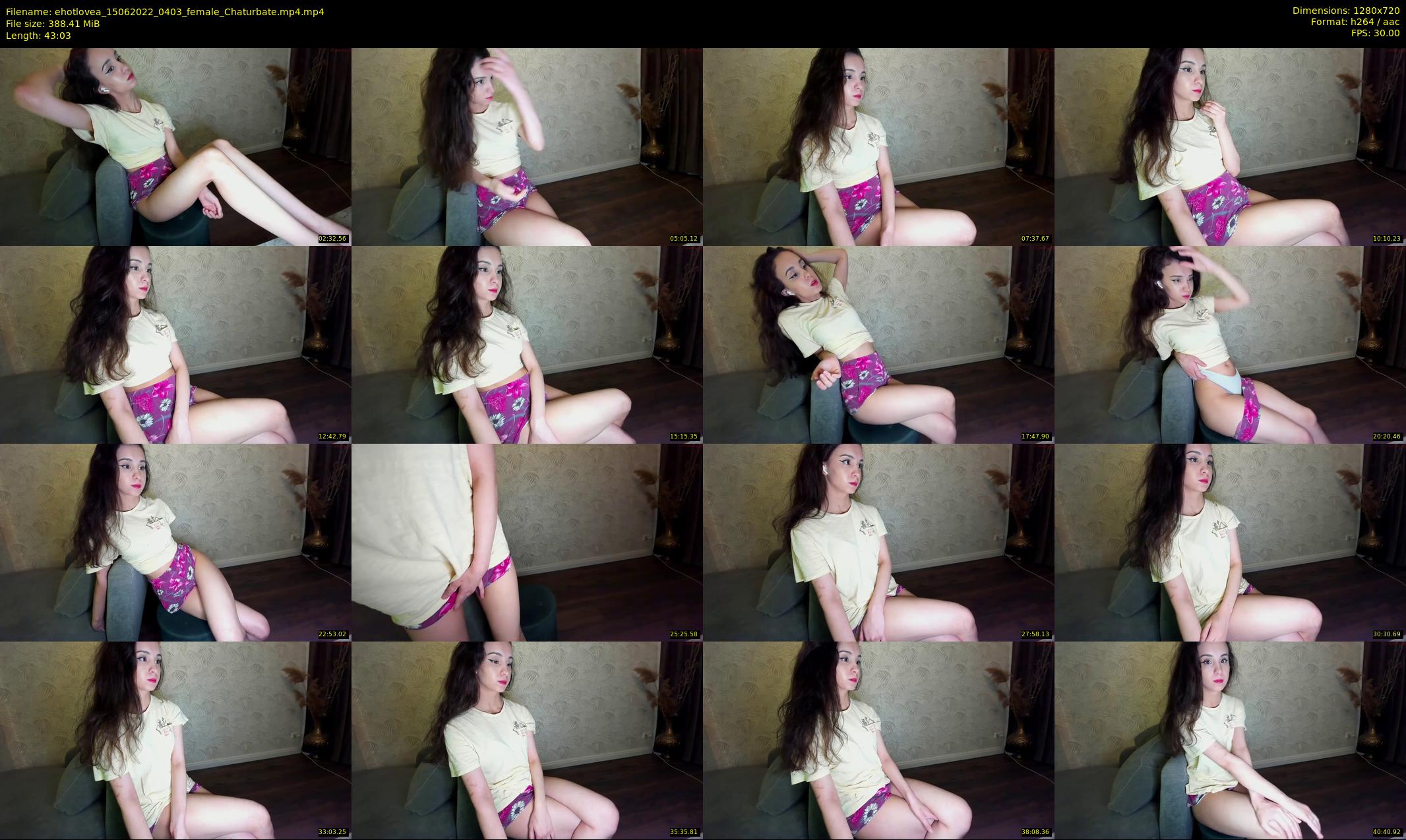 ehotlovea — 44 minute Chaturbate female cam show recording, 720p, Jun 15, 2022