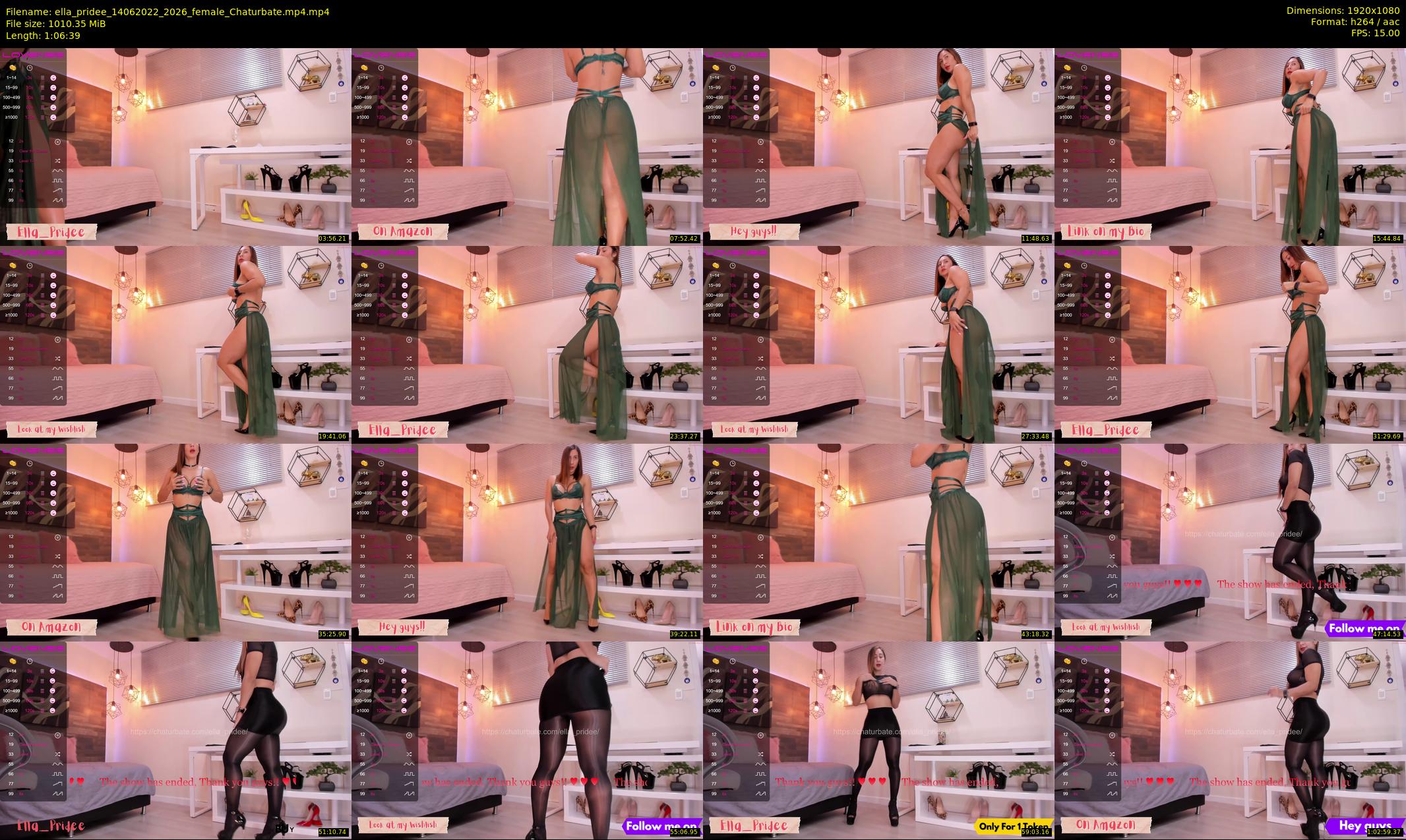ella_pridee — 67 minute Chaturbate female cam show recording, 1080p, Jun 14, 2022
