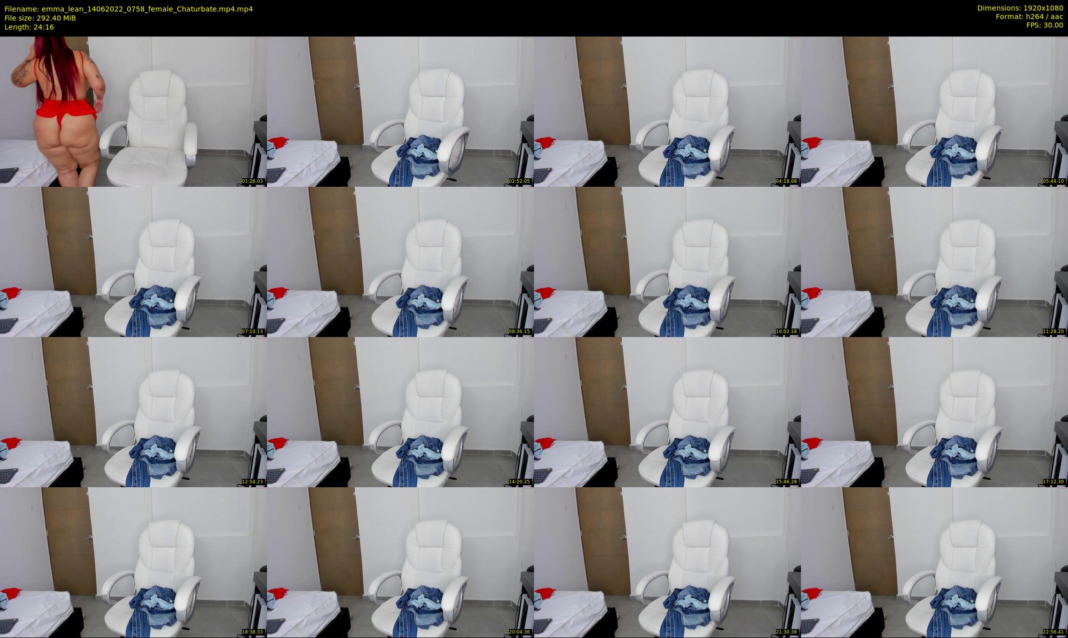 emma_lean — 25 minute Chaturbate female cam show recording, 1080p, Jun 14, 2022
