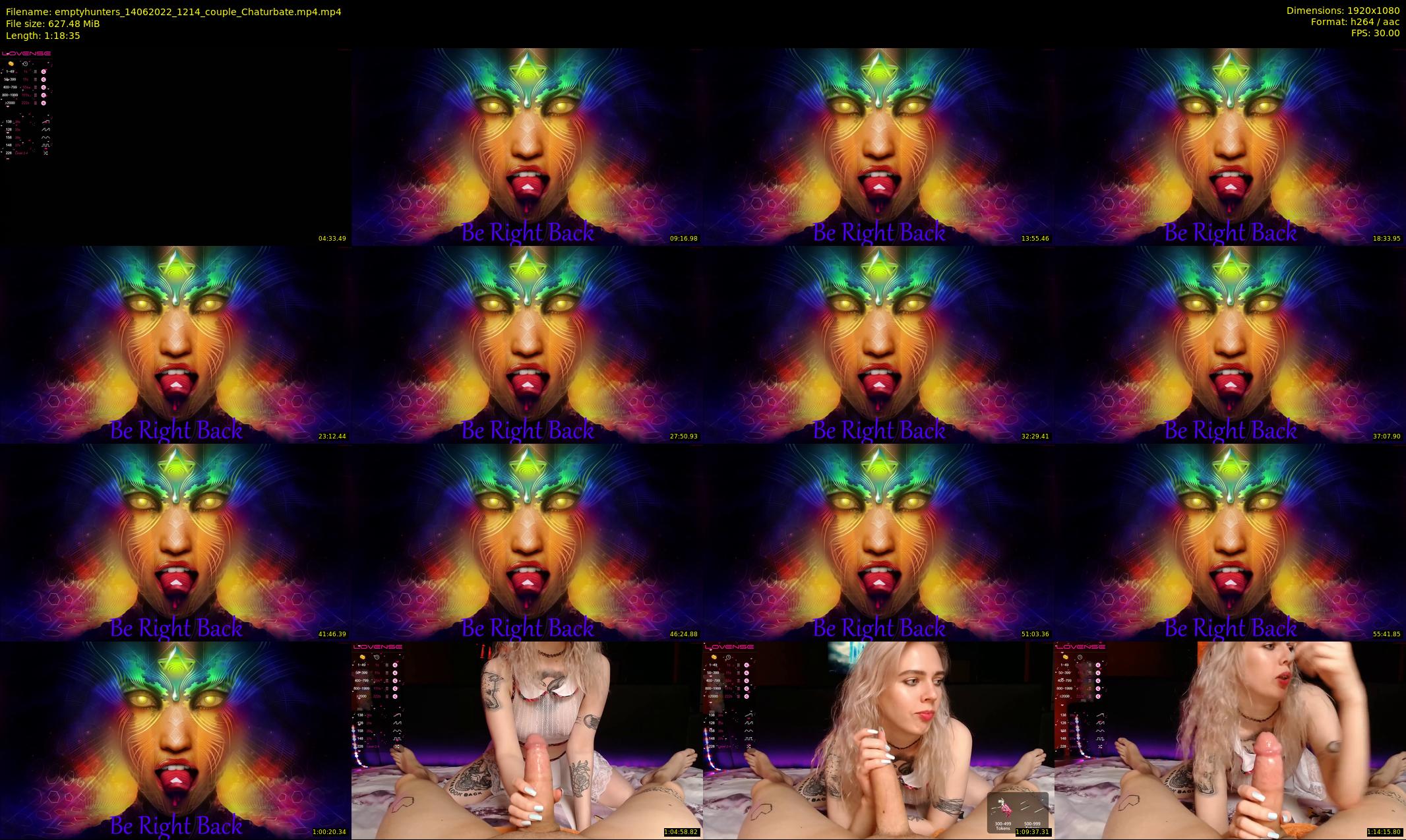 emptyhunters — 79 minute Chaturbate couple cam show recording, 1080p, Jun 14, 2022