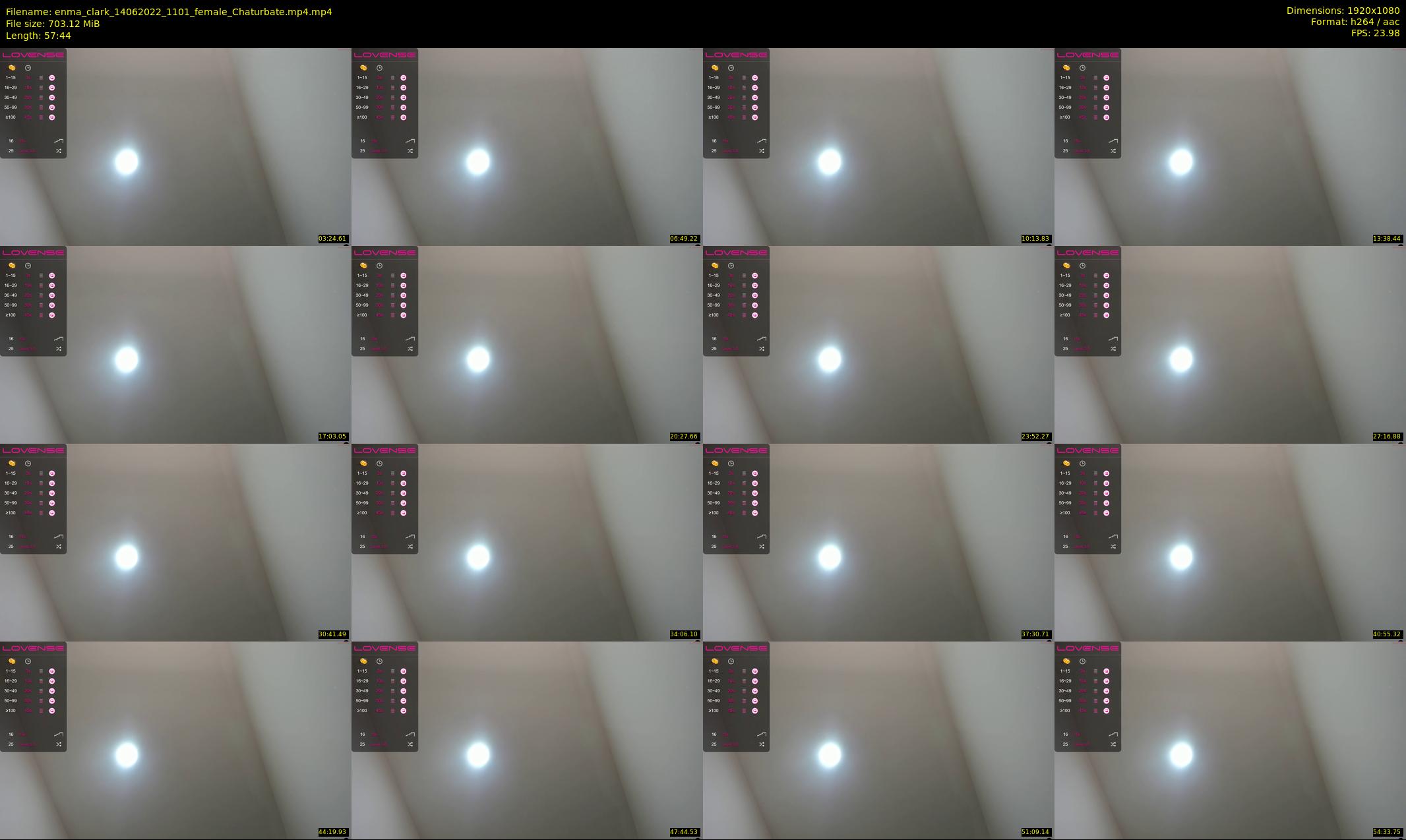 enma_clark — 58 minute Chaturbate female cam show recording, 1080p, Jun 14, 2022