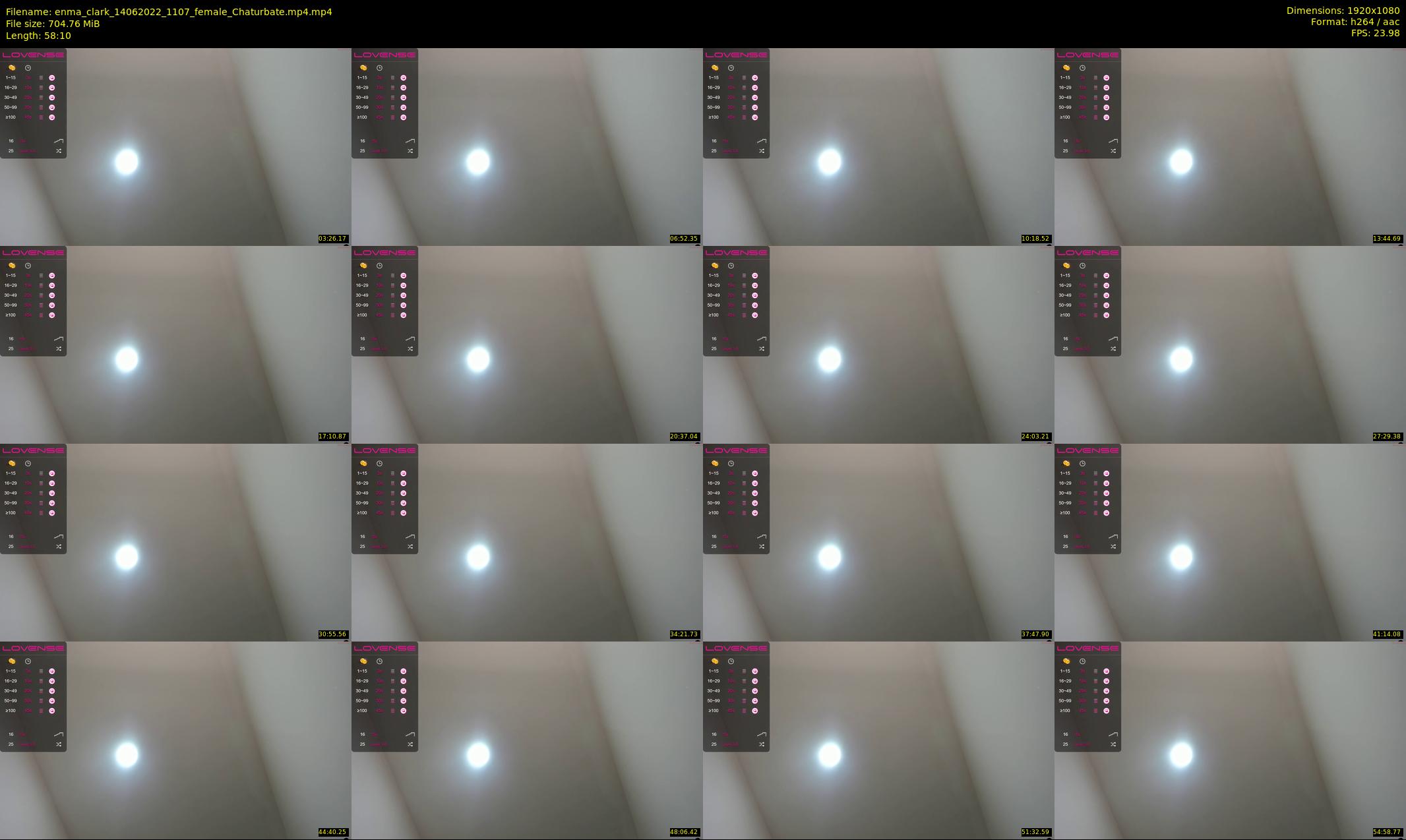 enma_clark — 59 minute Chaturbate female cam show recording, 1080p, Jun 14, 2022