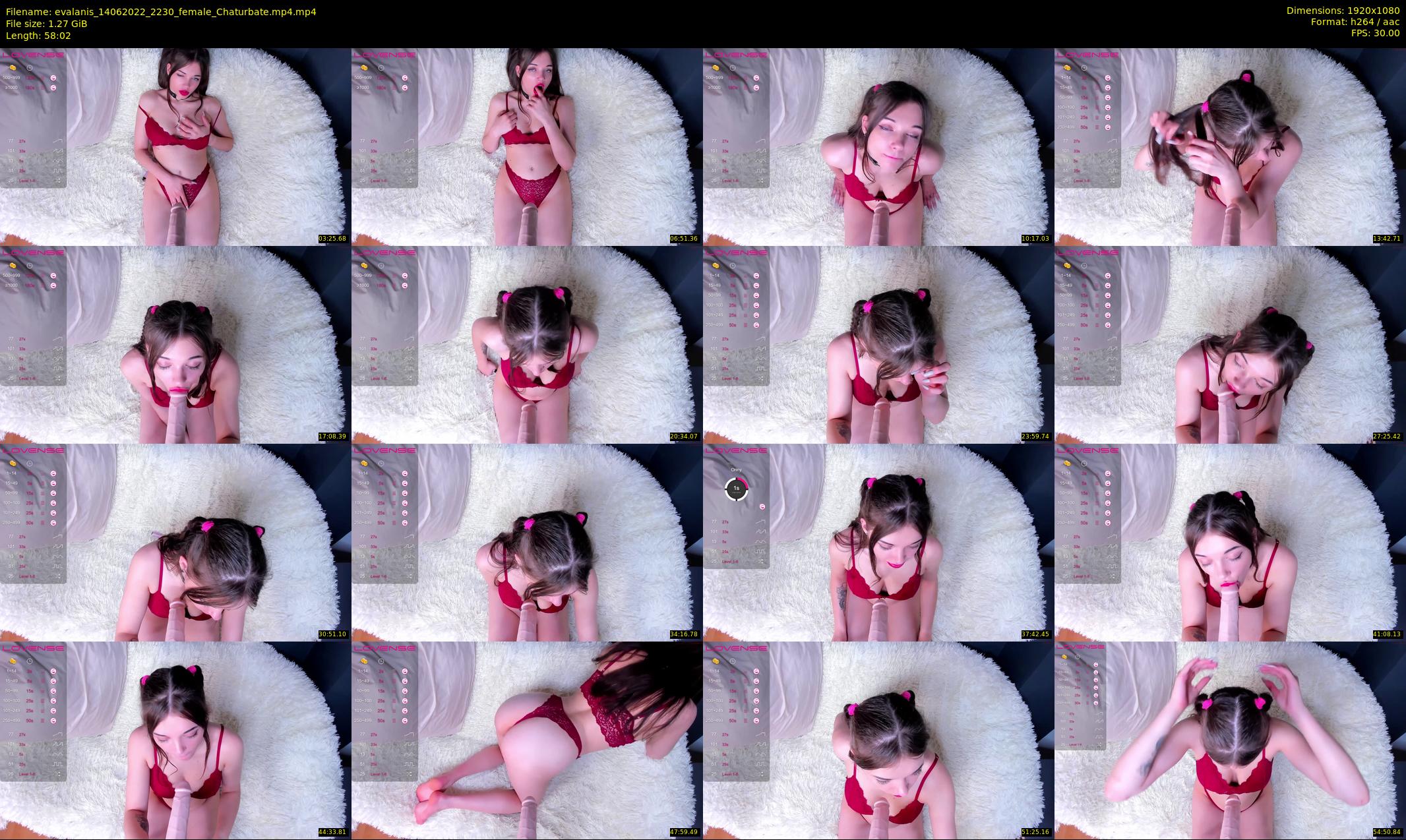 evalanis — 59 minute Chaturbate couple cam show recording, 1080p, Jun 14, 2022