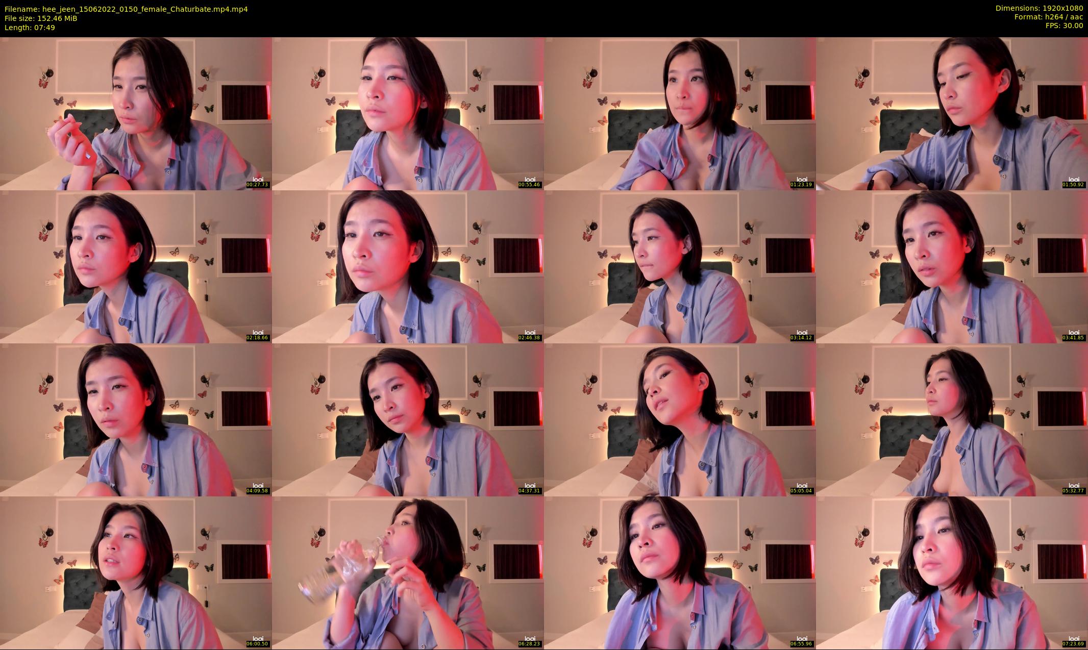 hee_jeen — 8 minute Chaturbate female cam show recording, 1080p, Jun 15, 2022