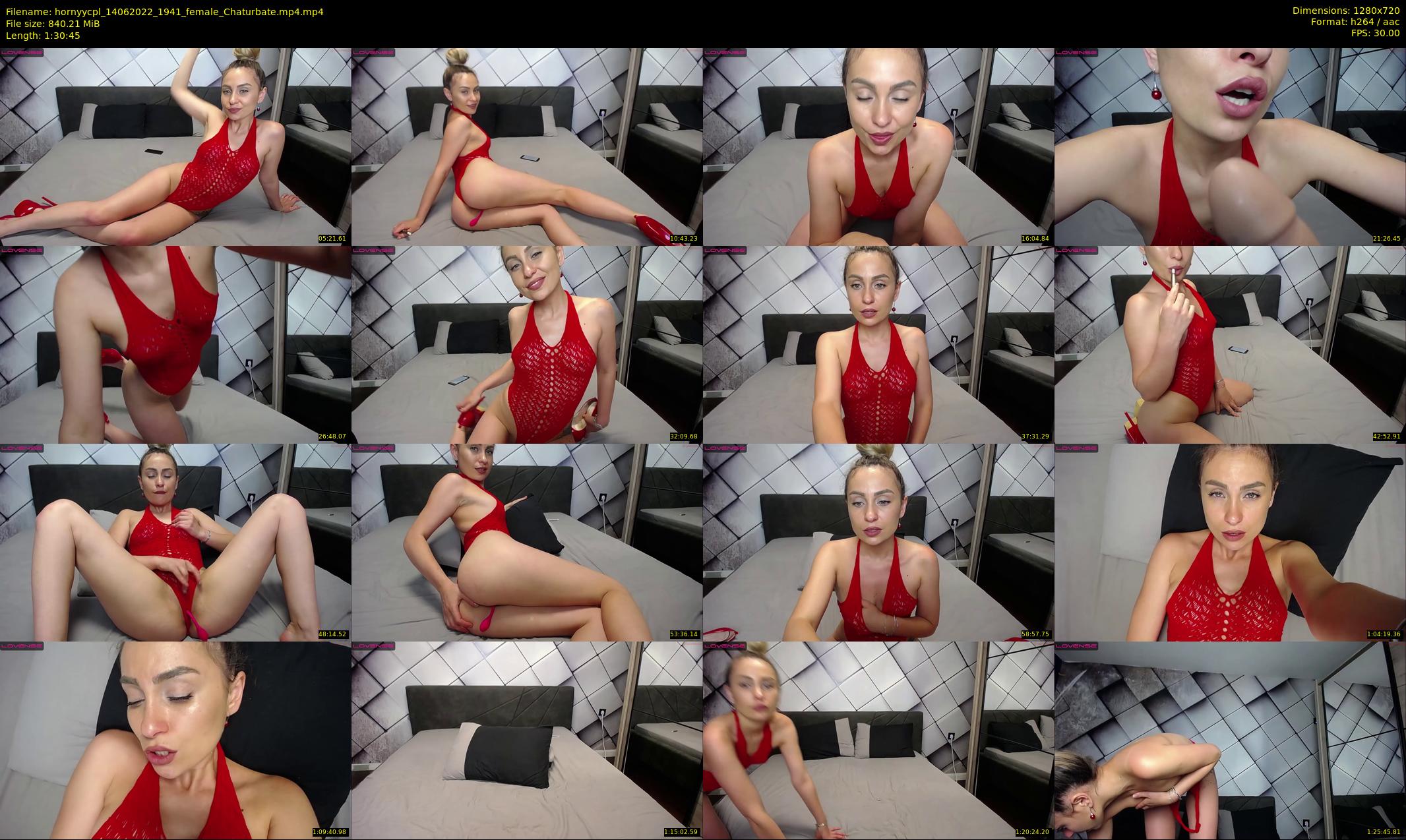 hornyycpl — 91 minute Chaturbate couple cam show recording, 720p, Jun 14, 2022