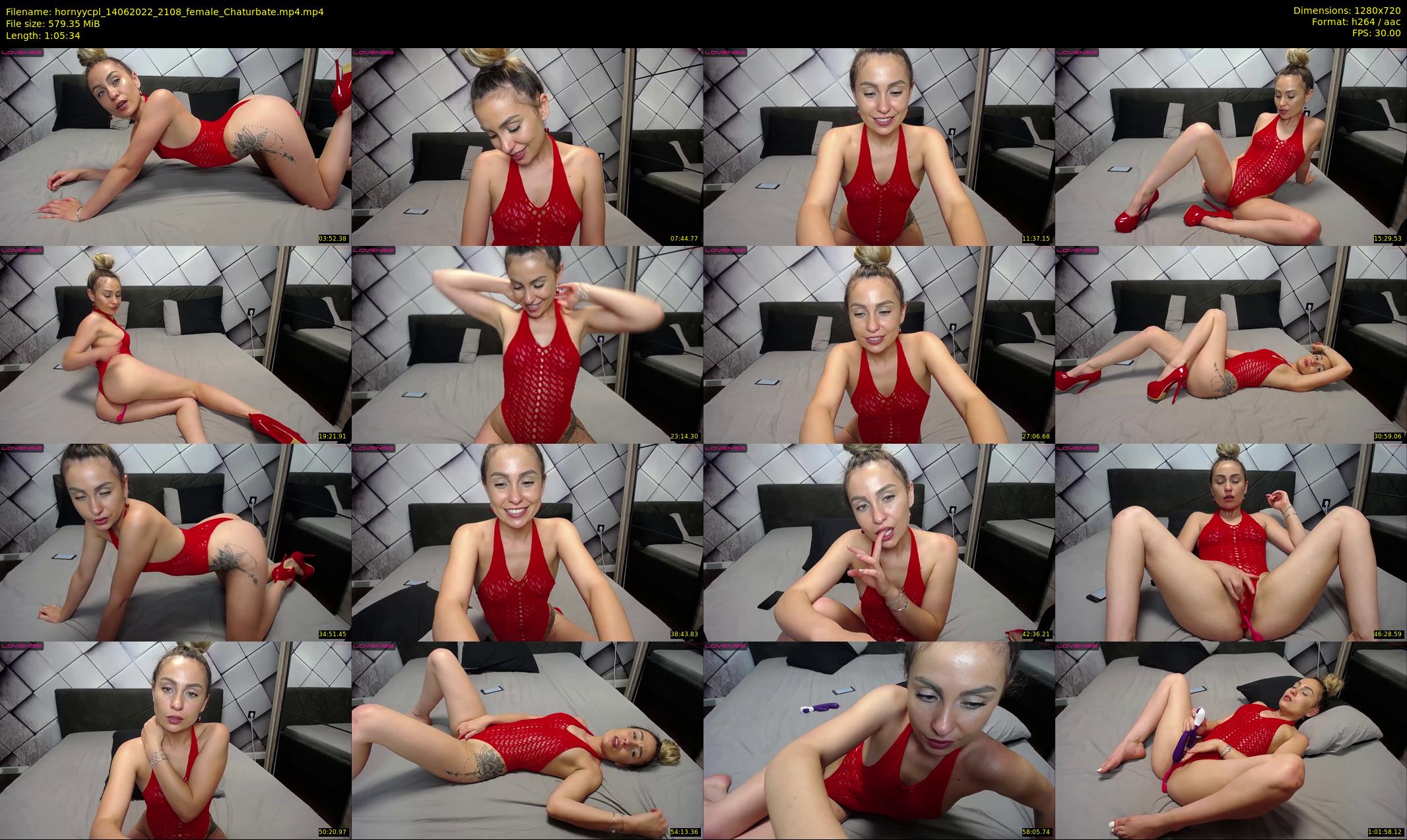 hornyycpl — 66 minute Chaturbate couple cam show recording, 720p, Jun 14, 2022