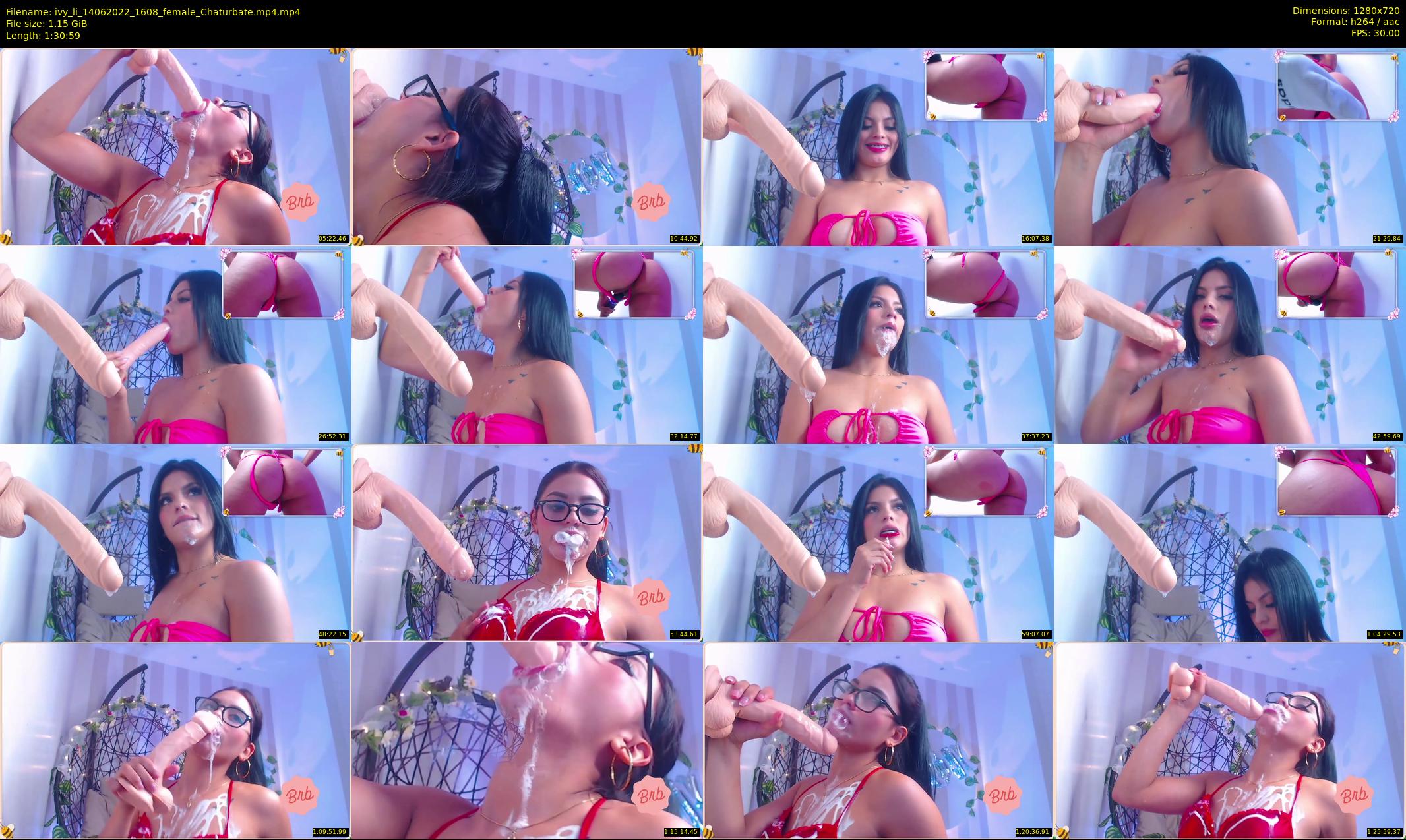 ivy_li — 91 minute Chaturbate female cam show recording, 720p, Jun 14, 2022