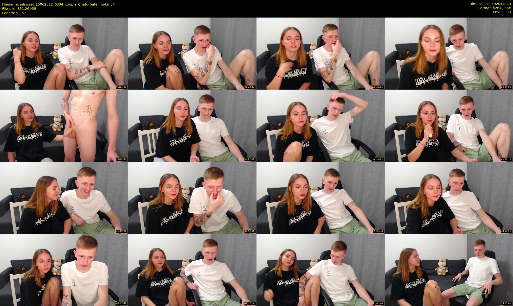 julsweet — 54 minute Chaturbate male cam show recording, 1080p, Jun 15, 2022