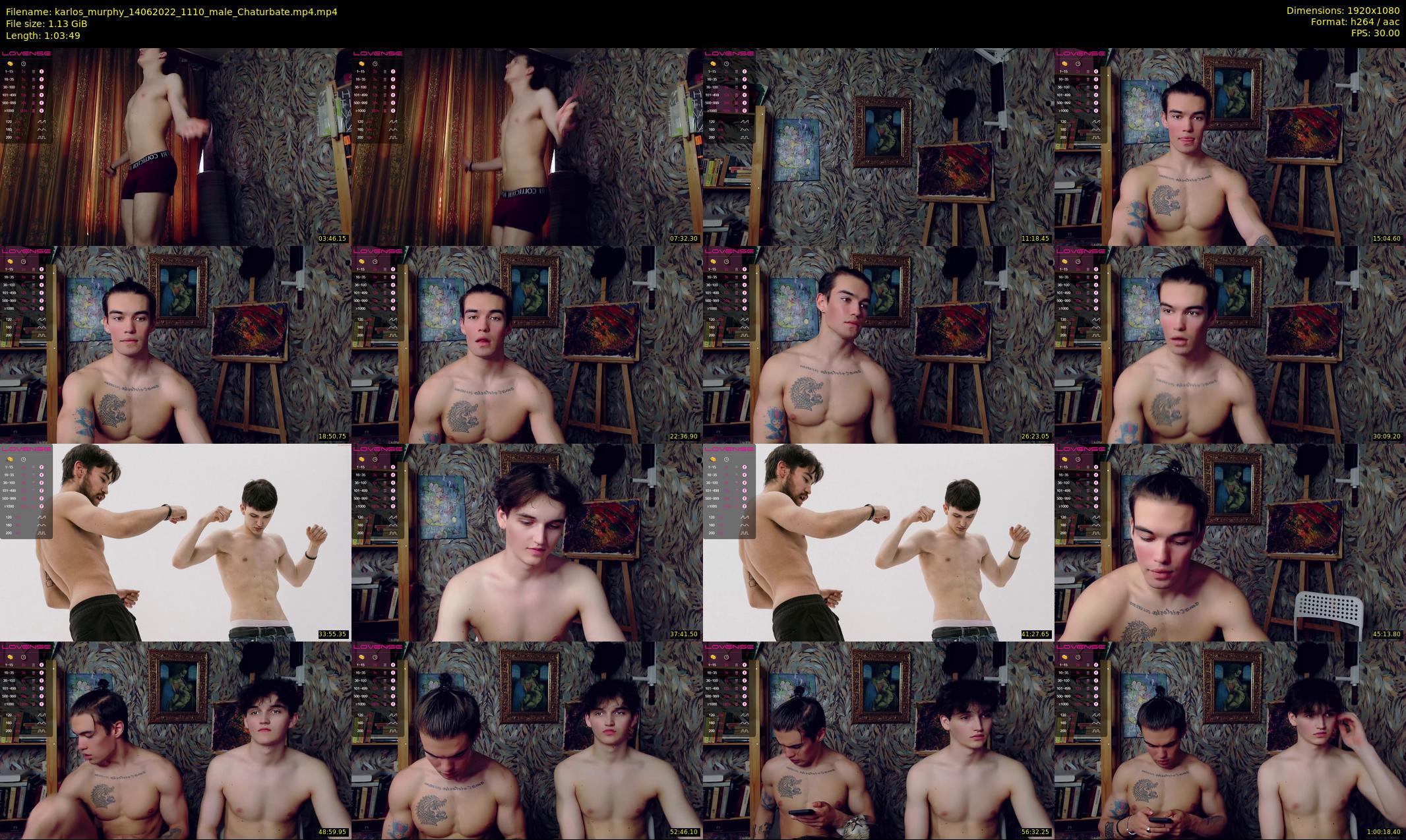 karlos_murphy — 64 minute Chaturbate male cam show recording, 1080p, Jun 14, 2022