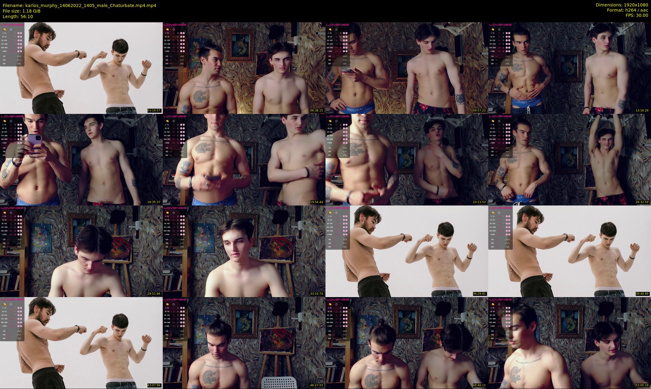 karlos_murphy — 57 minute Chaturbate male cam show recording, 1080p, Jun 14, 2022