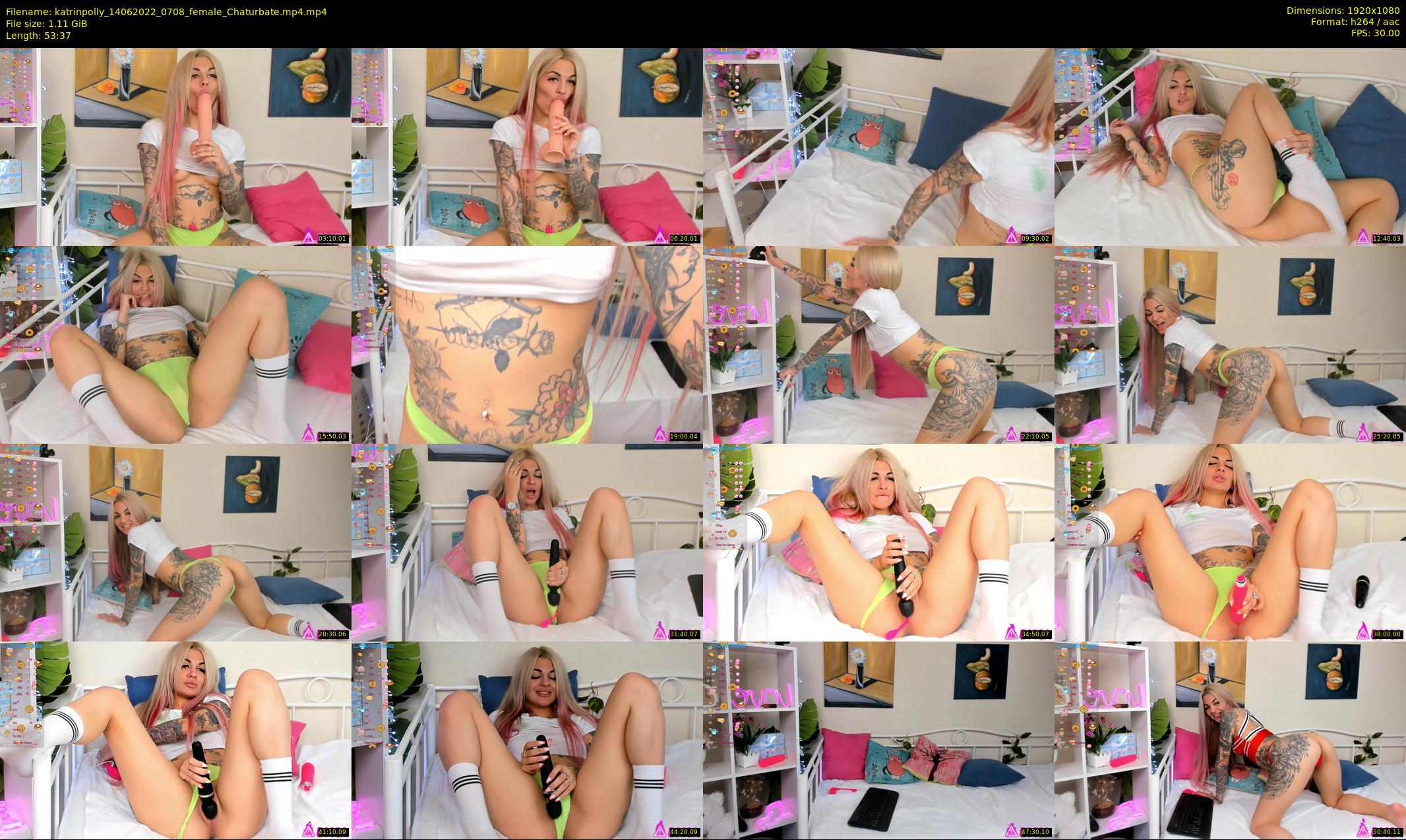 katrinpolly — 54 minute Chaturbate couple cam show recording, 1080p, Jun 14, 2022