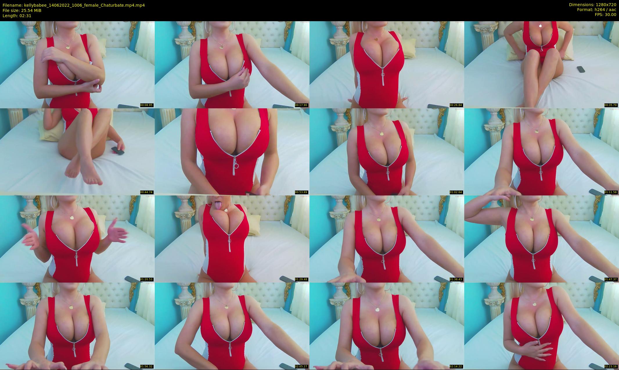 kellybabee — 3 minute Chaturbate female cam show recording, 720p, Jun 14, 2022