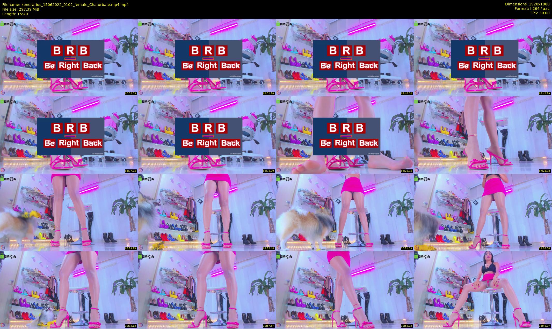 kendrarios — 16 minute Chaturbate female cam show recording, 1080p, Jun 15, 2022