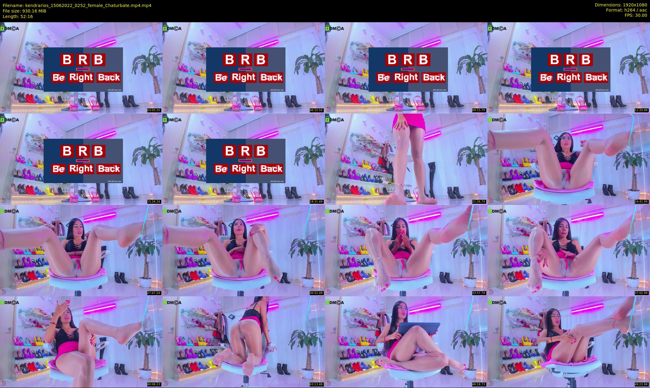 kendrarios — 53 minute Chaturbate female cam show recording, 1080p, Jun 15, 2022
