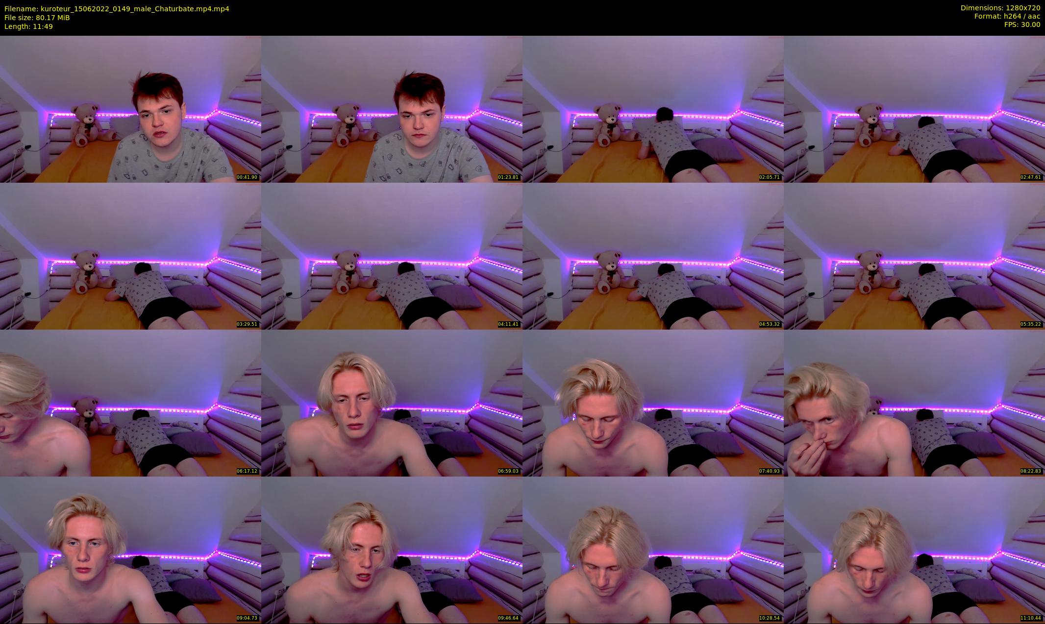 kuroteur — 12 minute Chaturbate couple cam show recording, 720p, Jun 15, 2022