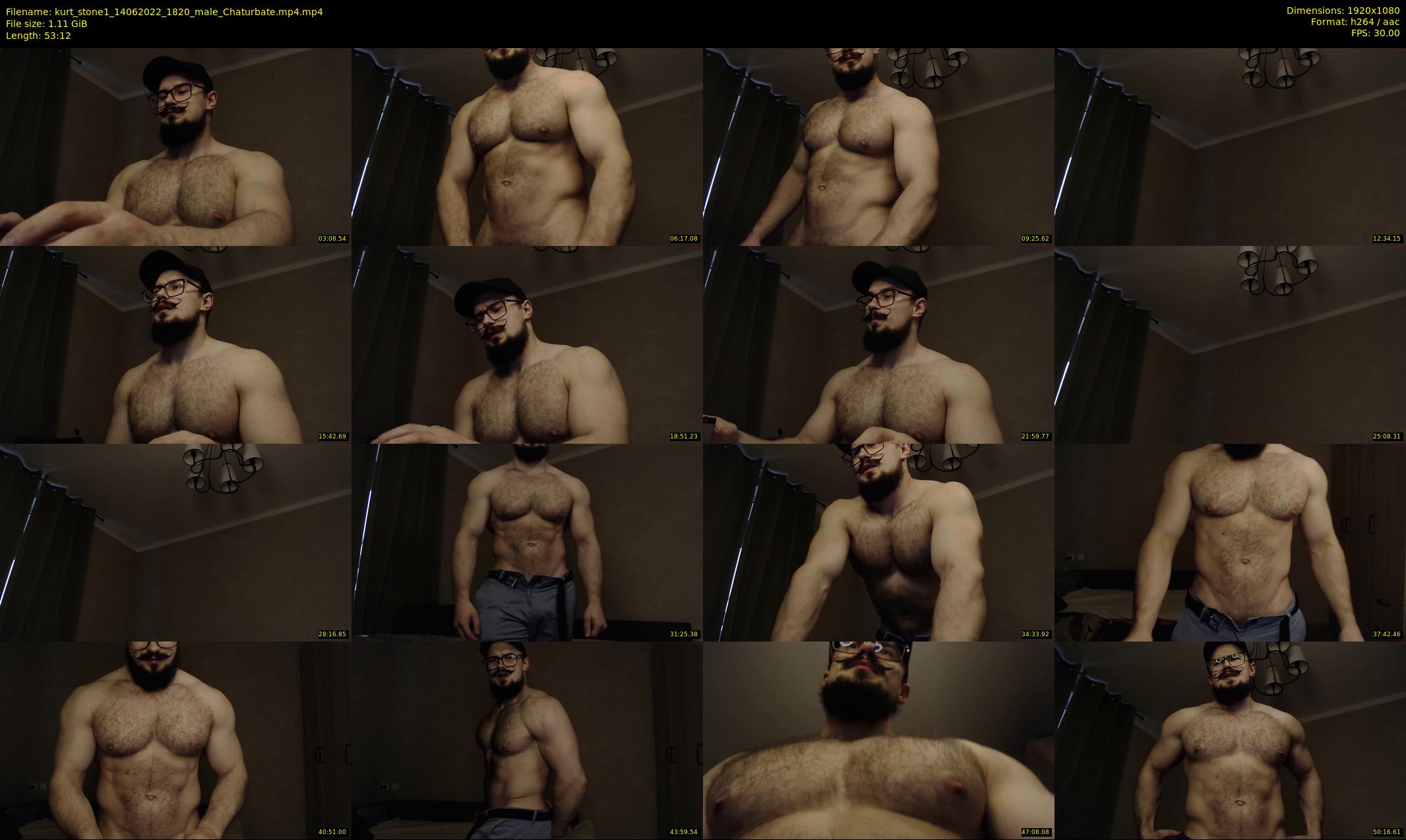 kurt_stone1 — 54 minute Chaturbate male cam show recording, 1080p, Jun 14, 2022