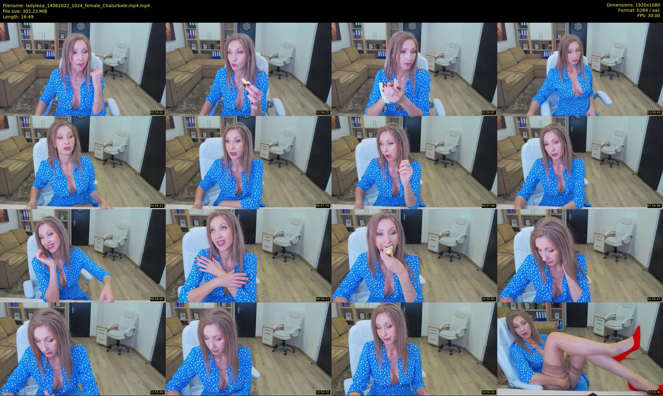 ladyleea — 17 minute Chaturbate female cam show recording, 1080p, Jun 14, 2022