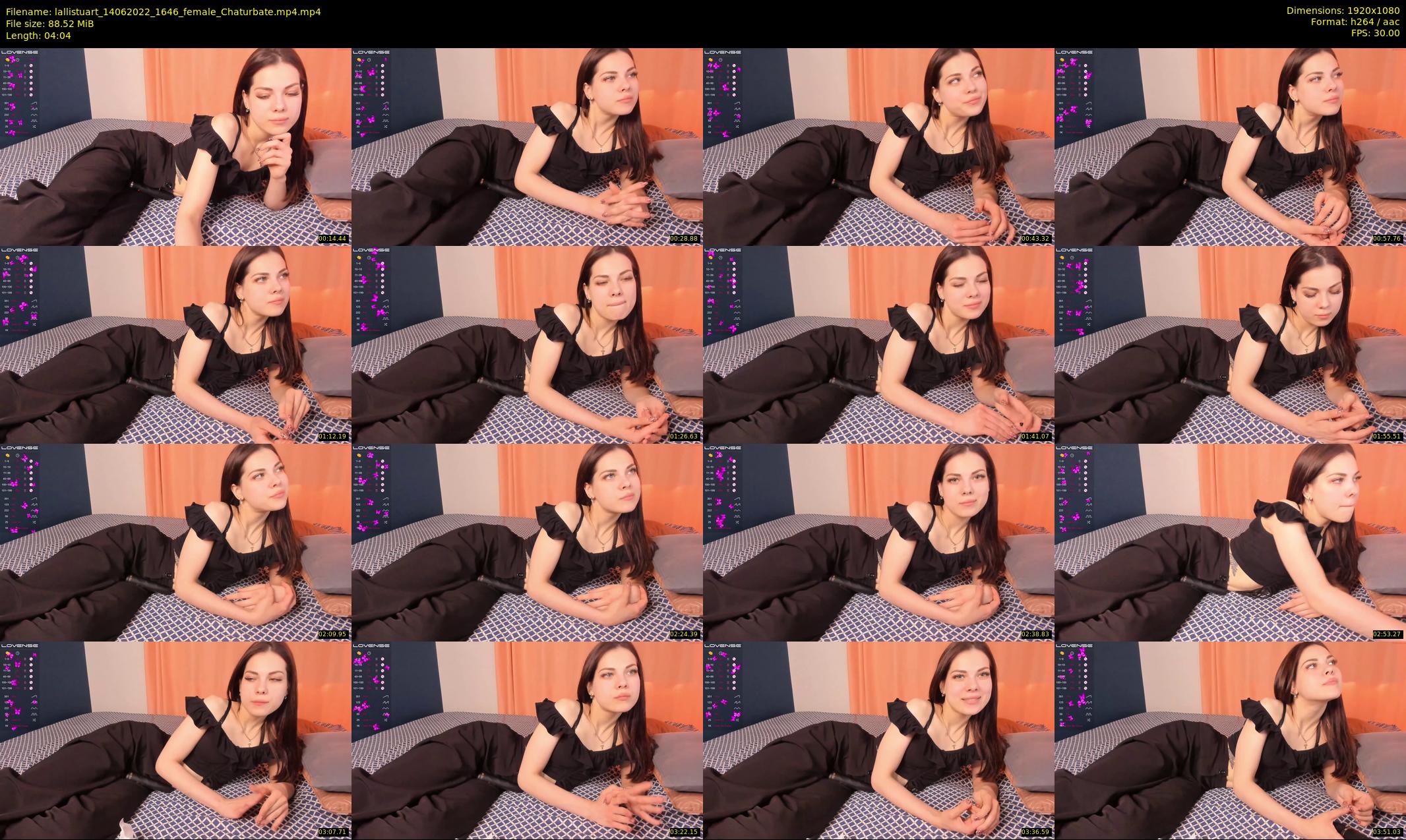 lallistuart — 5 minute Chaturbate female cam show recording, 1080p, Jun 14, 2022