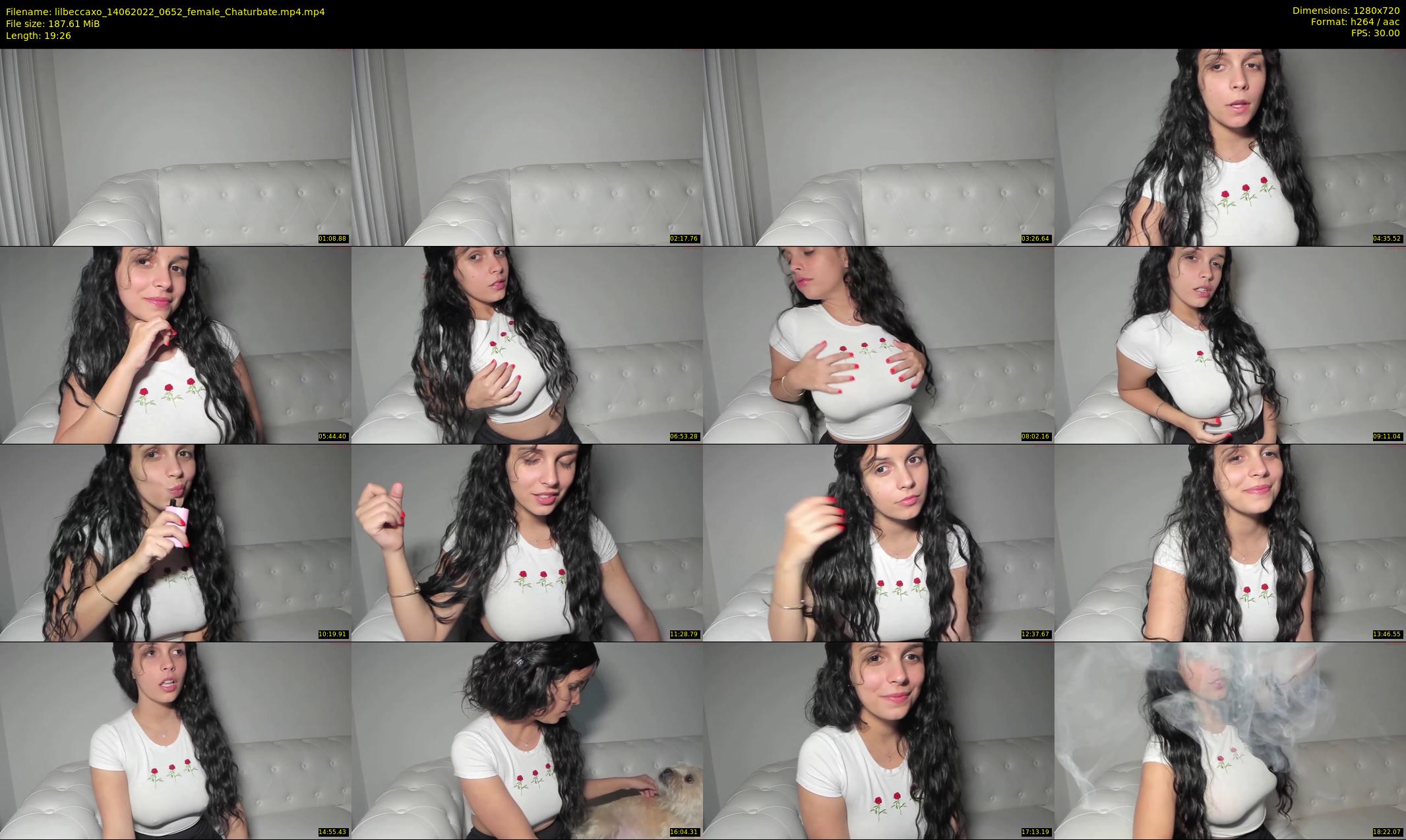 lilbeccaxo — 20 minute Chaturbate female cam show recording, 720p, Jun 14, 2022