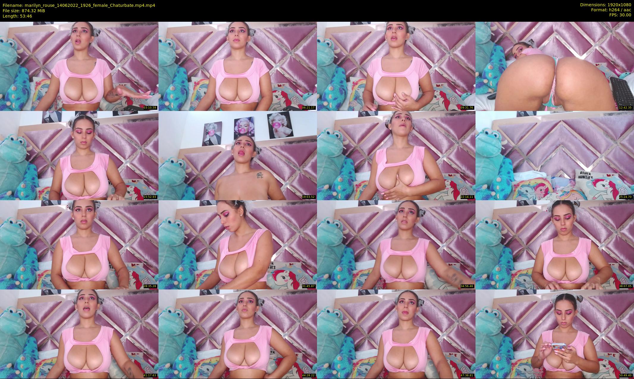 marilyn_rouse — 54 minute Chaturbate female cam show recording, 1080p, Jun 14, 2022