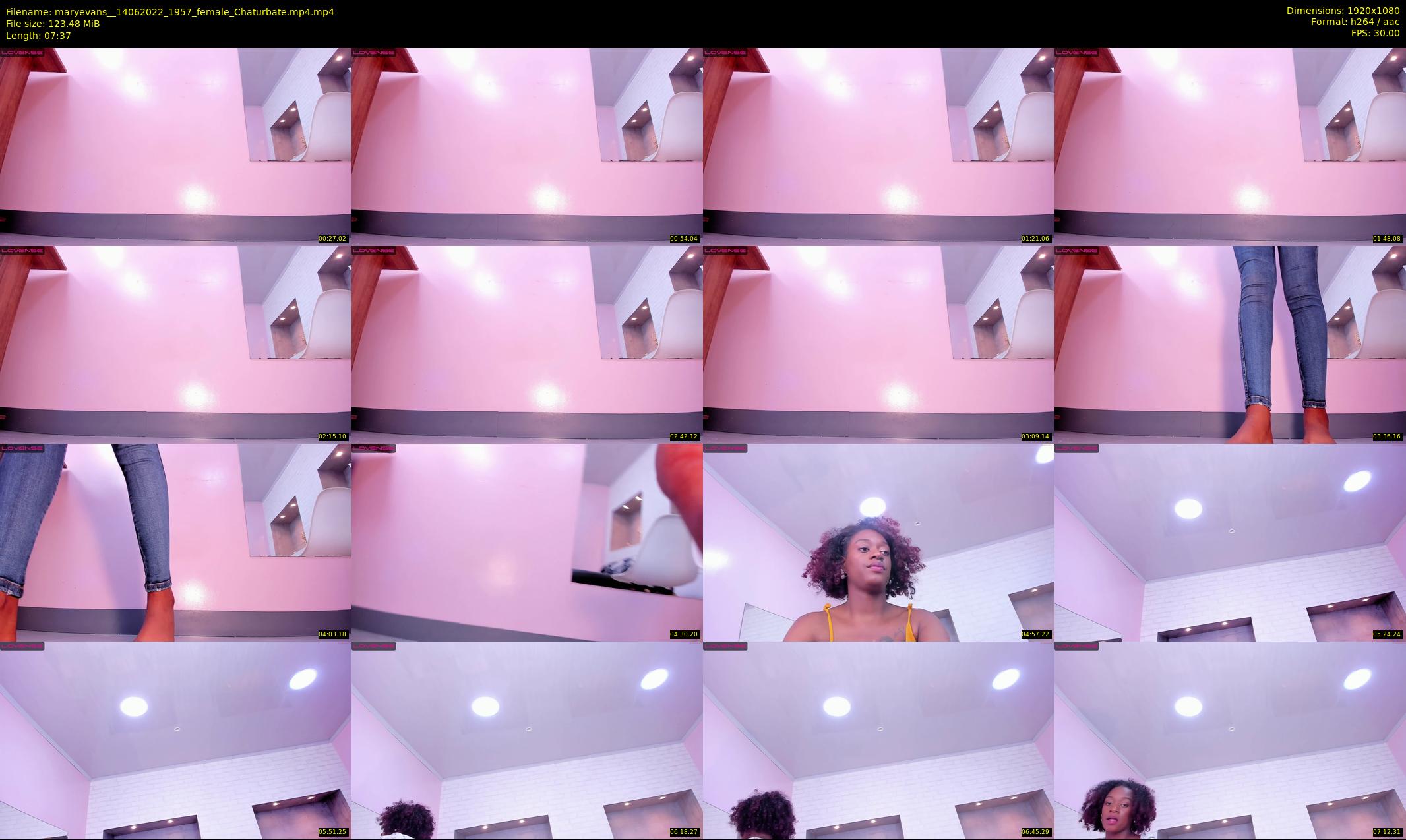 maryevans_ — 8 minute Chaturbate female cam show recording, 1080p, Jun 14, 2022