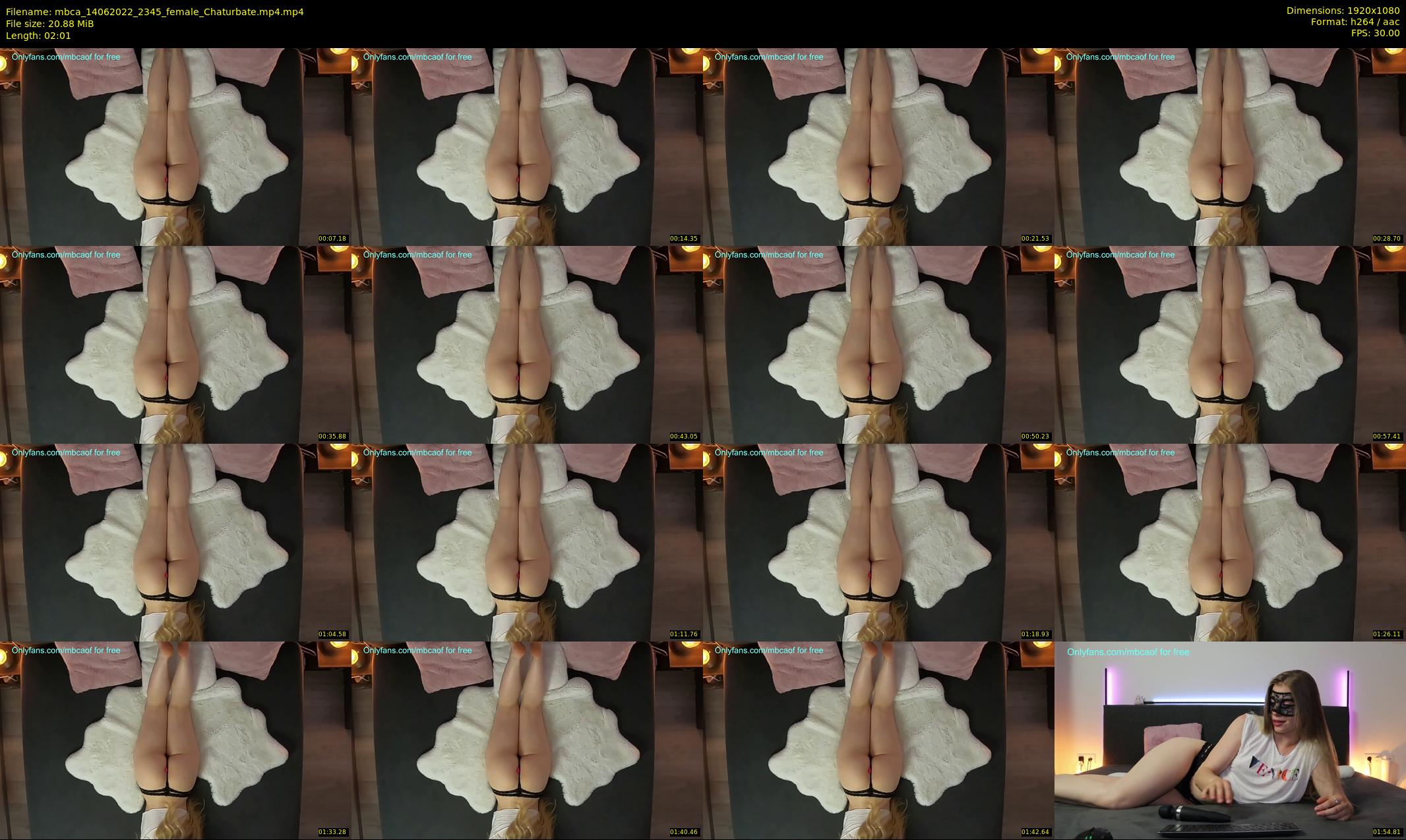 mbca — 3 minute Chaturbate couple cam show recording, 1080p, Jun 14, 2022