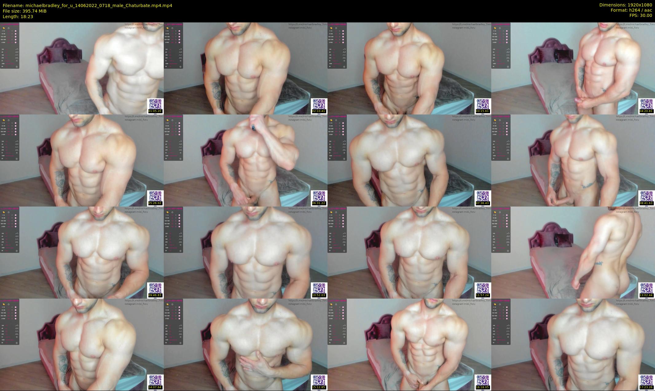 michaelbradley_for_u — 19 minute Chaturbate male cam show recording, 1080p, Jun 14, 2022