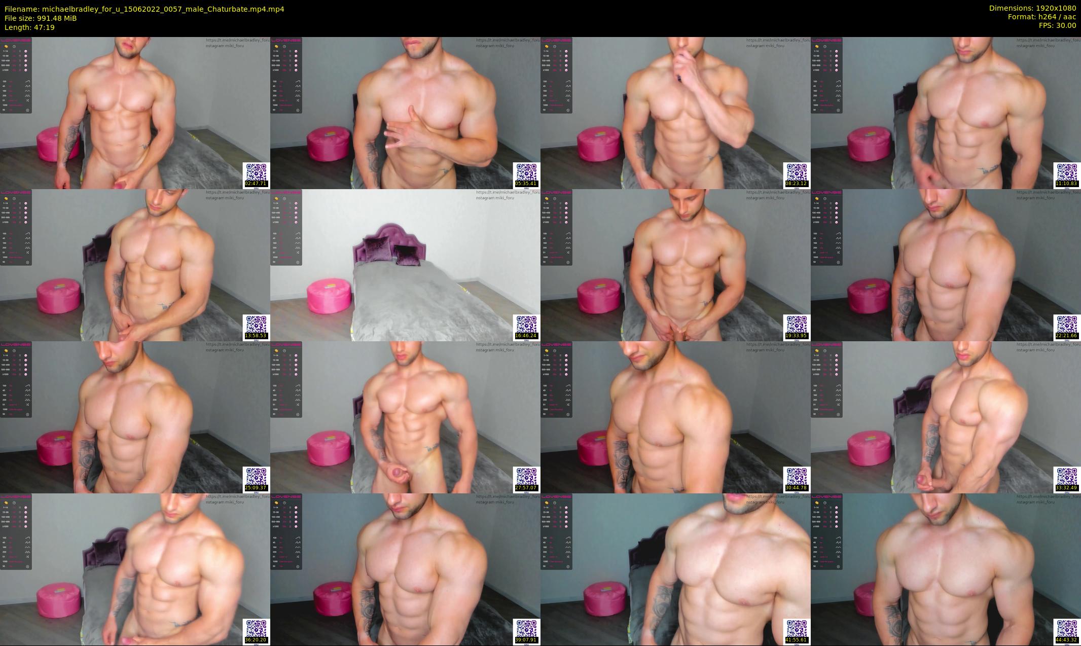 michaelbradley_for_u — 48 minute Chaturbate male cam show recording, 1080p, Jun 15, 2022
