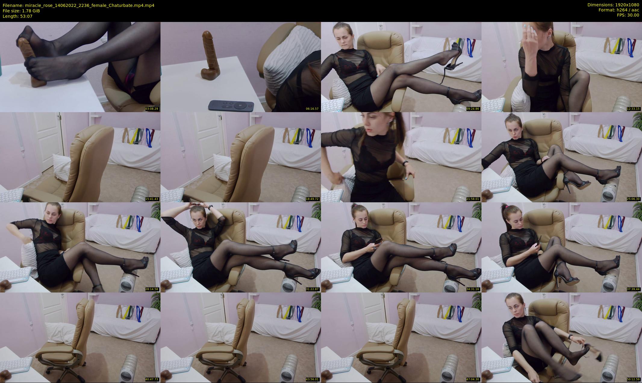 miracle_rose — 54 minute Chaturbate female cam show recording, 1080p, Jun 14, 2022